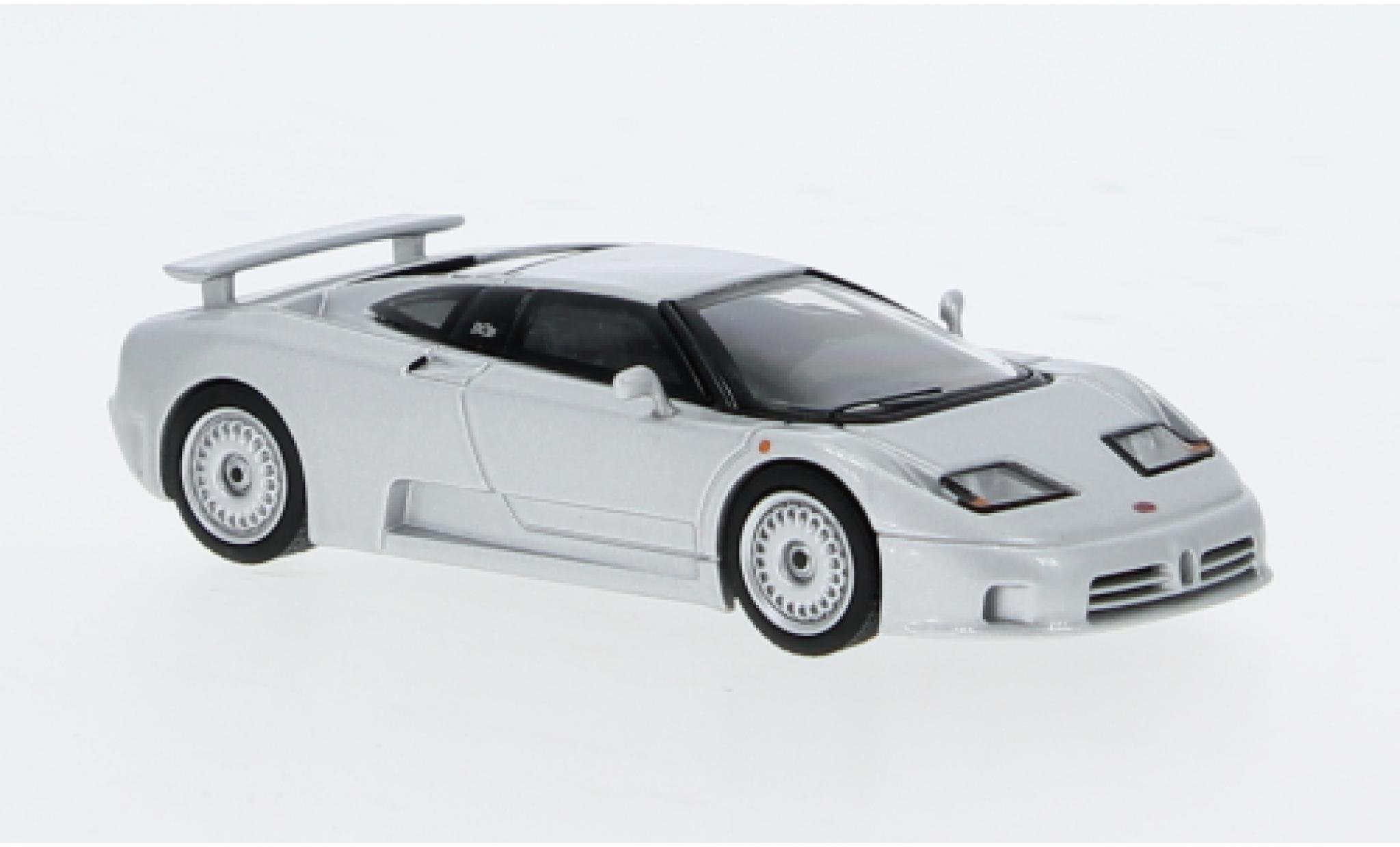 Bugatti EB110 1/64 Mini GT GT grijs 1:64 modelauto