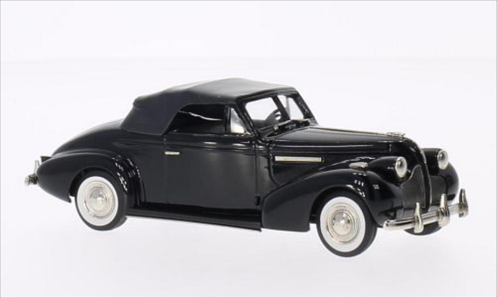 Buick Century 1/43 Brooklin Cabriolet Coupe M66-C zwart 1939 modelauto