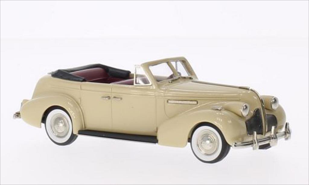 Buick Century 1/43 Brooklin Cabriolet Phaeton M61-C beige 1939 modelauto