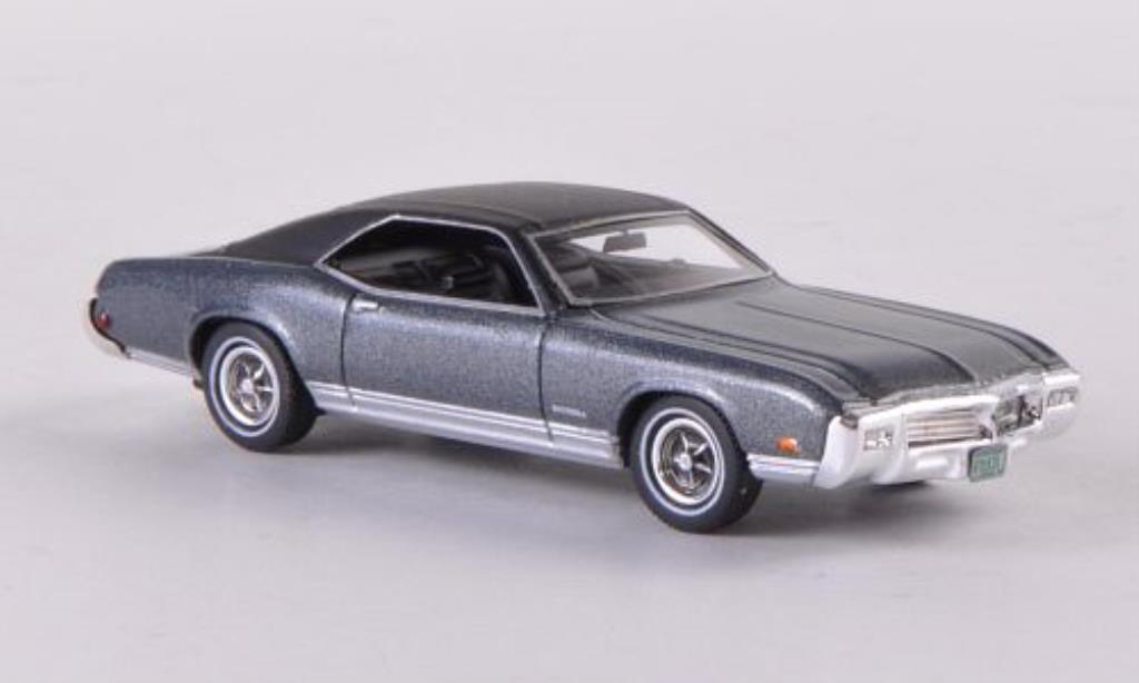 Buick Riviera 1/87 Neo GS anthrarzit/mattzwart 1969 modelauto