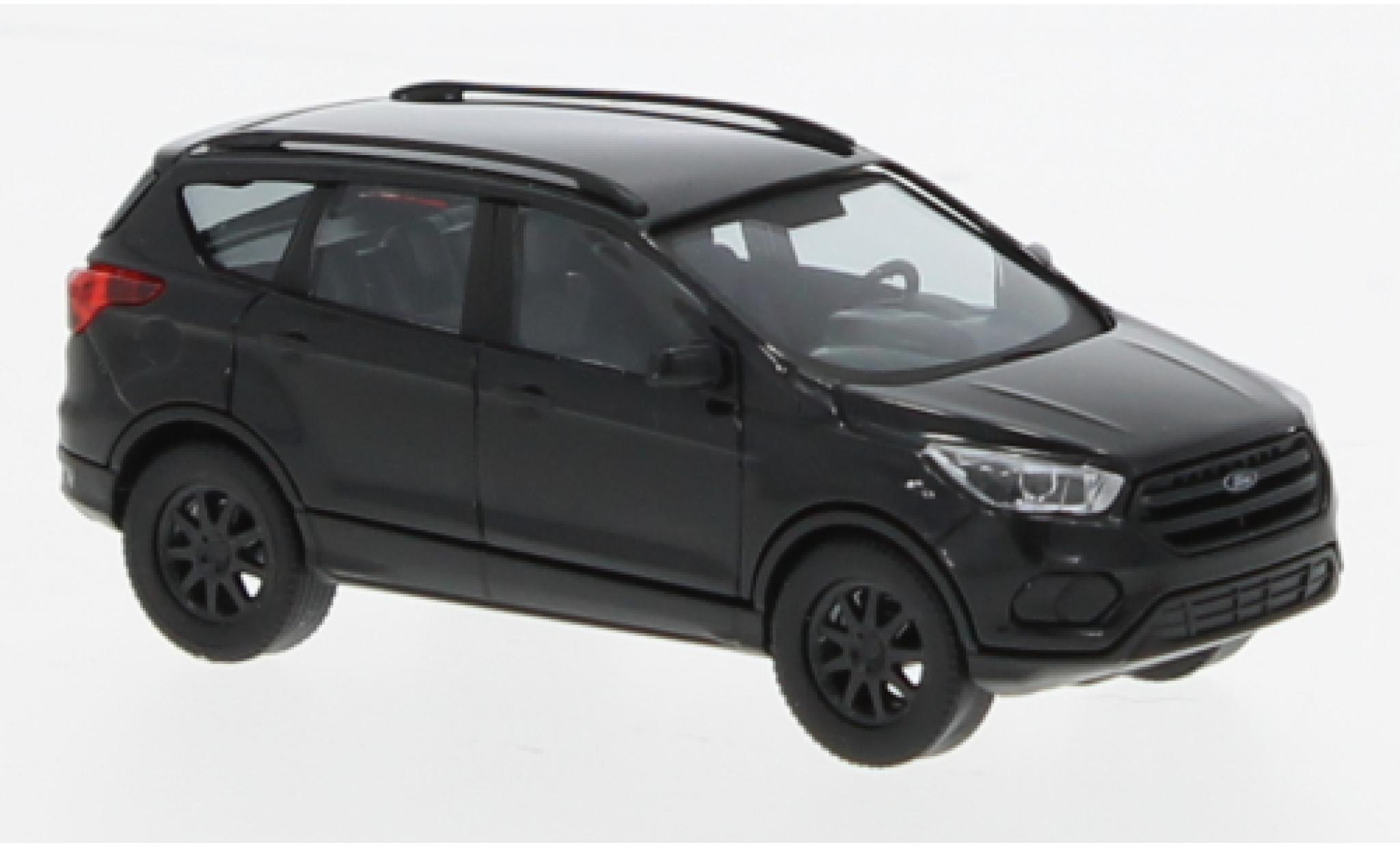Ford Kuga 1/87 Busch zwart 2017 modelauto