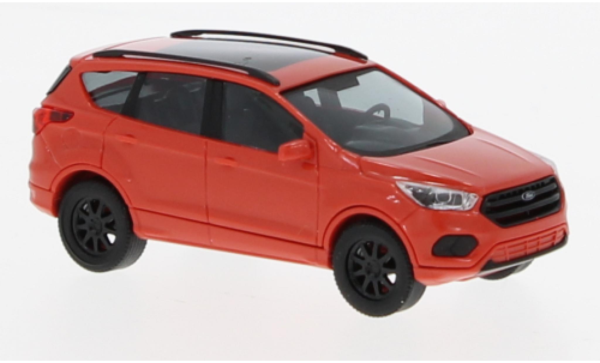 Ford Kuga 1/87 Busch rood 2017 modelauto