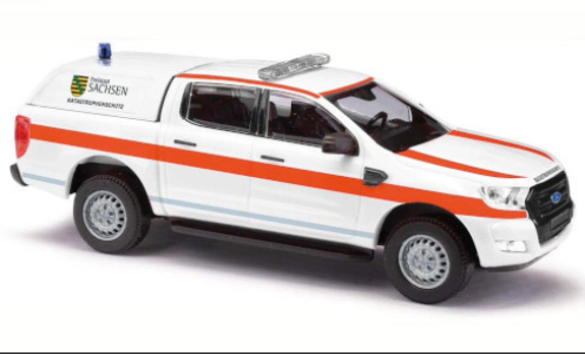 Ford Ranger 1/87 Busch DRK Wasserwacht Sachsen 2016 modelauto