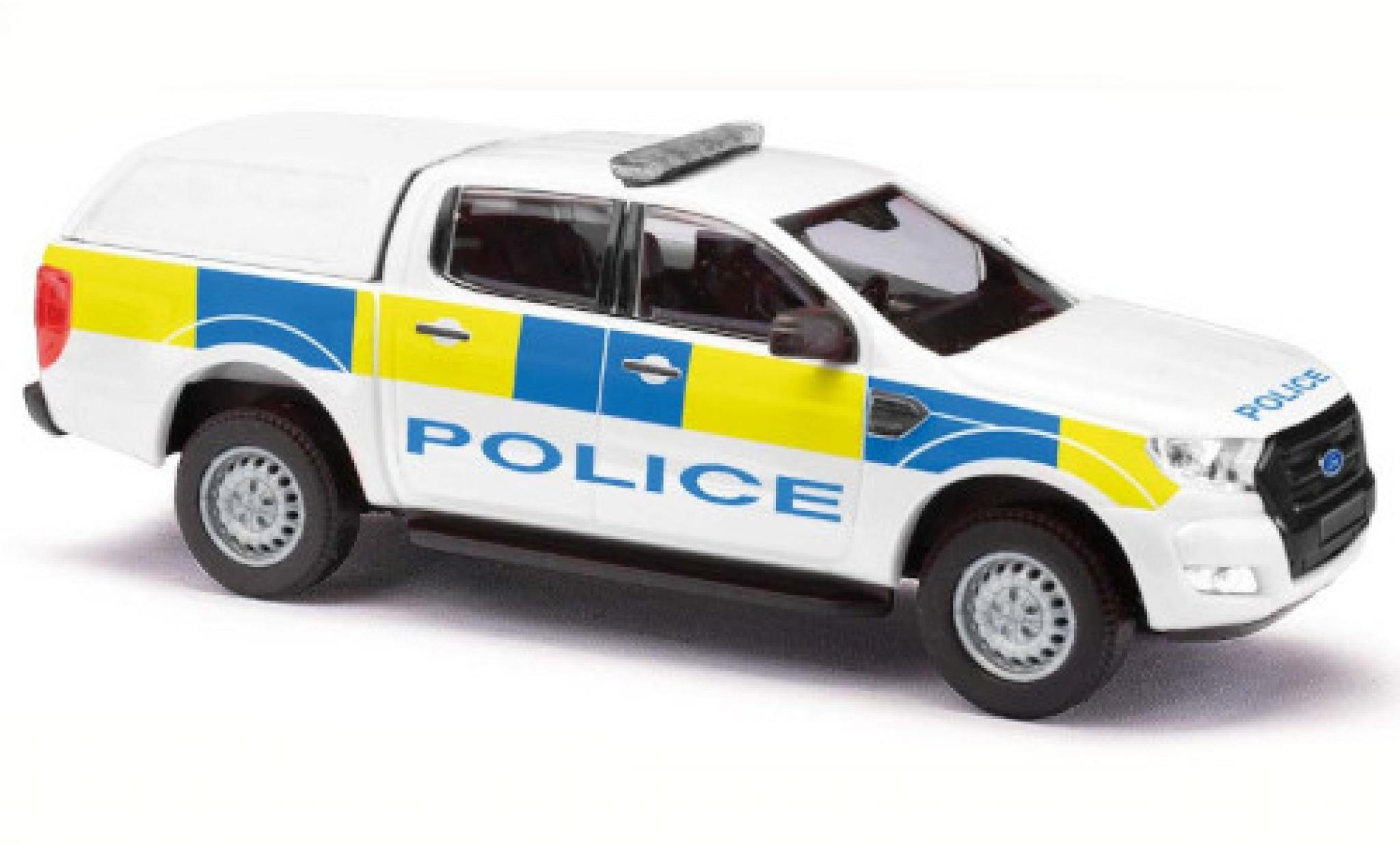 Ford Ranger 1/87 Busch Politie (GB) 2016 modelauto