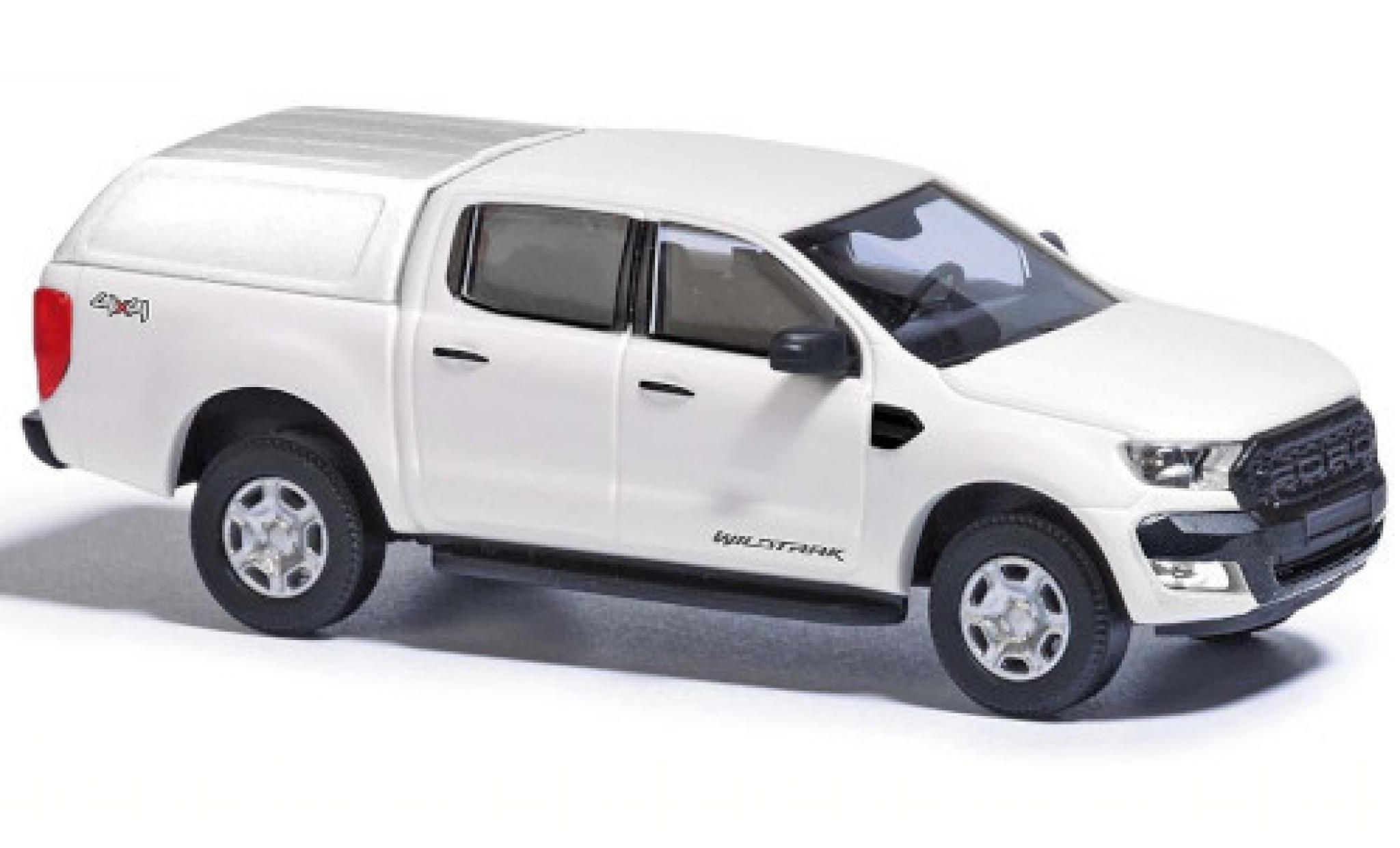 Ford Ranger 1/87 Busch wit 2016 modelauto