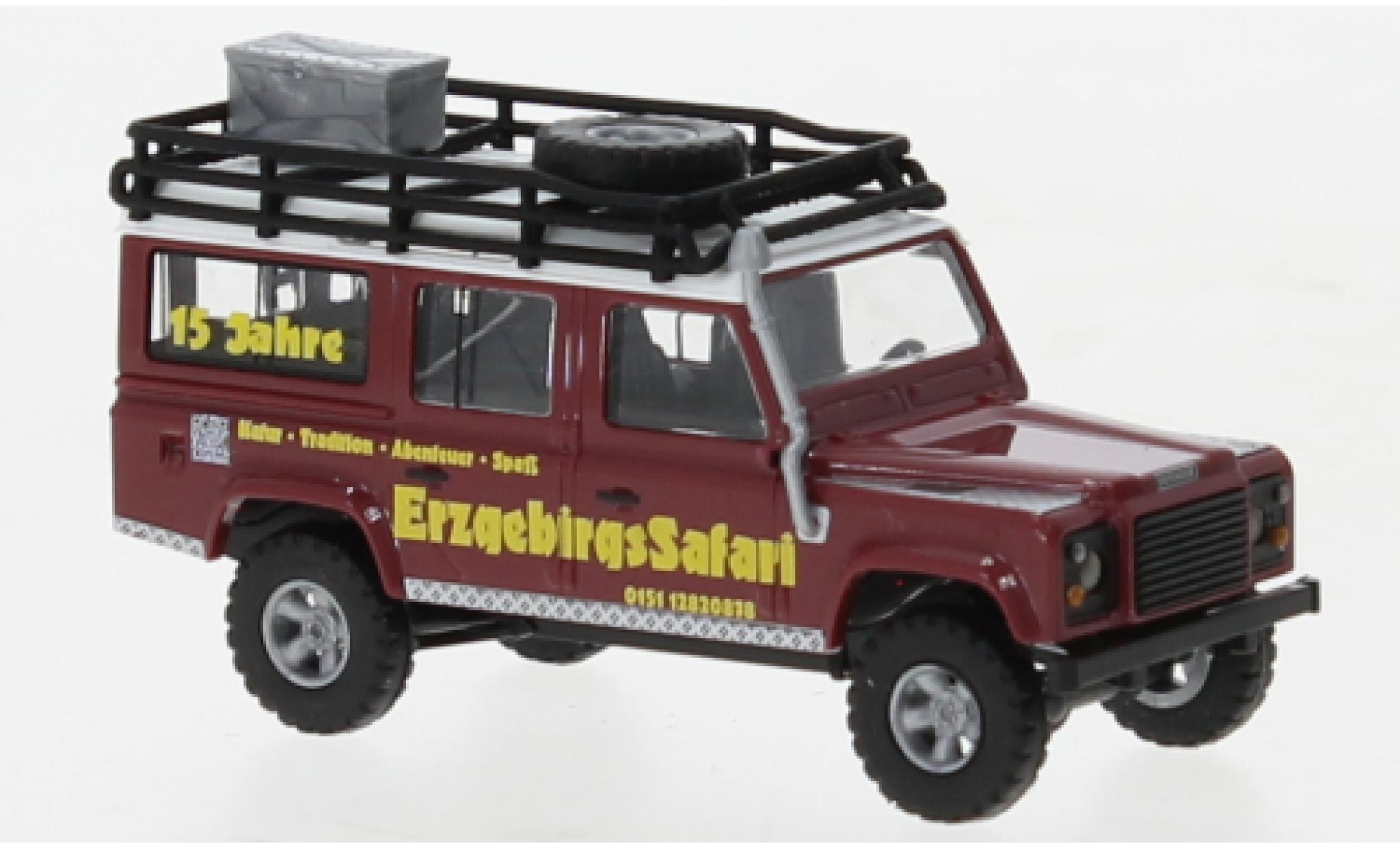 Land Rover Defender 1/87 Busch Erzgebirgssafari 1983 modelauto