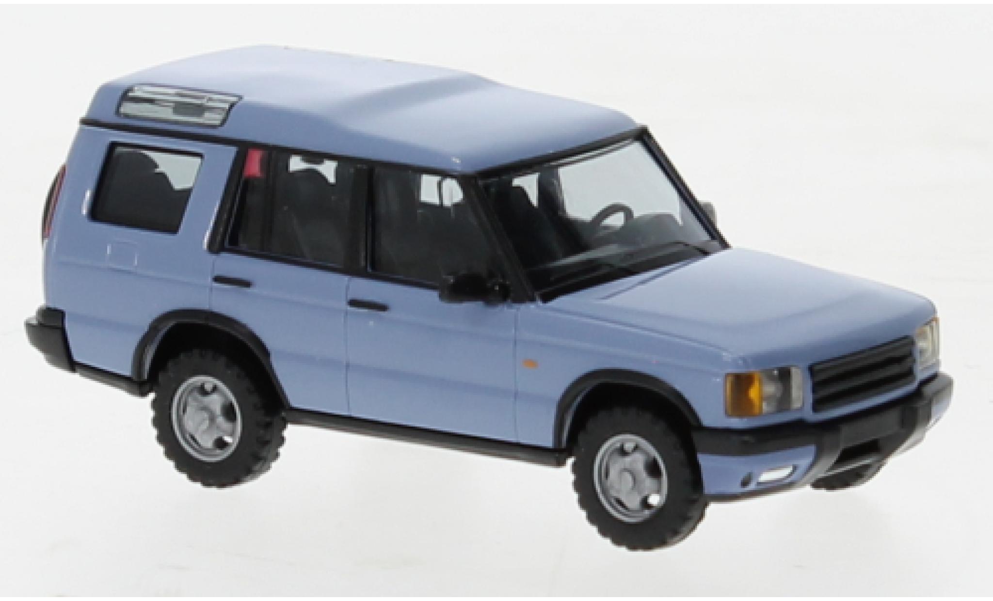 Land Rover Discovery 1/87 Busch blauw 1998 modelauto