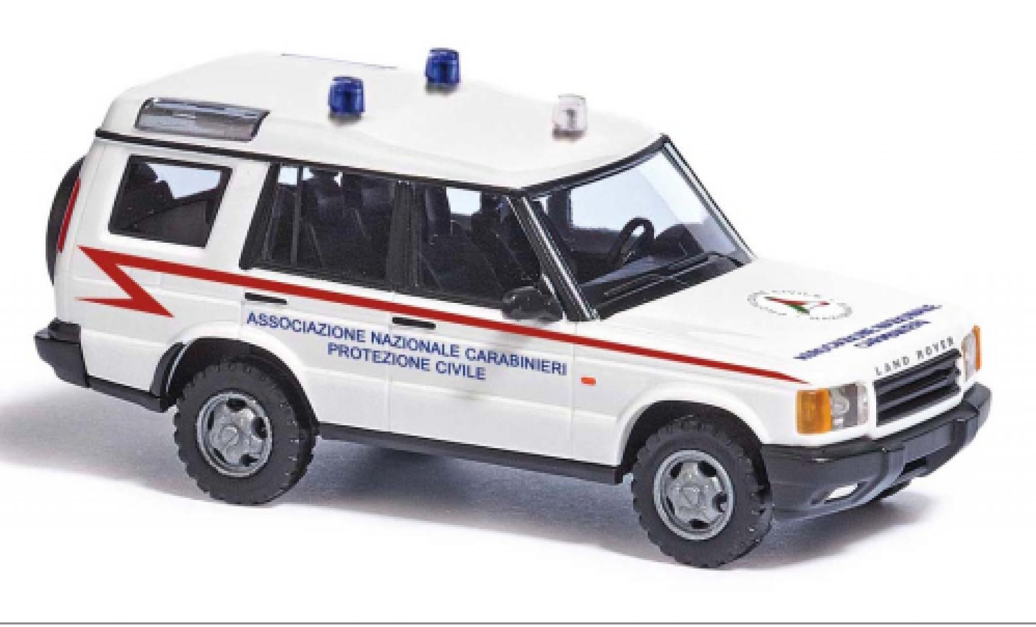 Land Rover Discovery 1/87 Busch Carabinieri Proodezione Civile 1998 modelauto