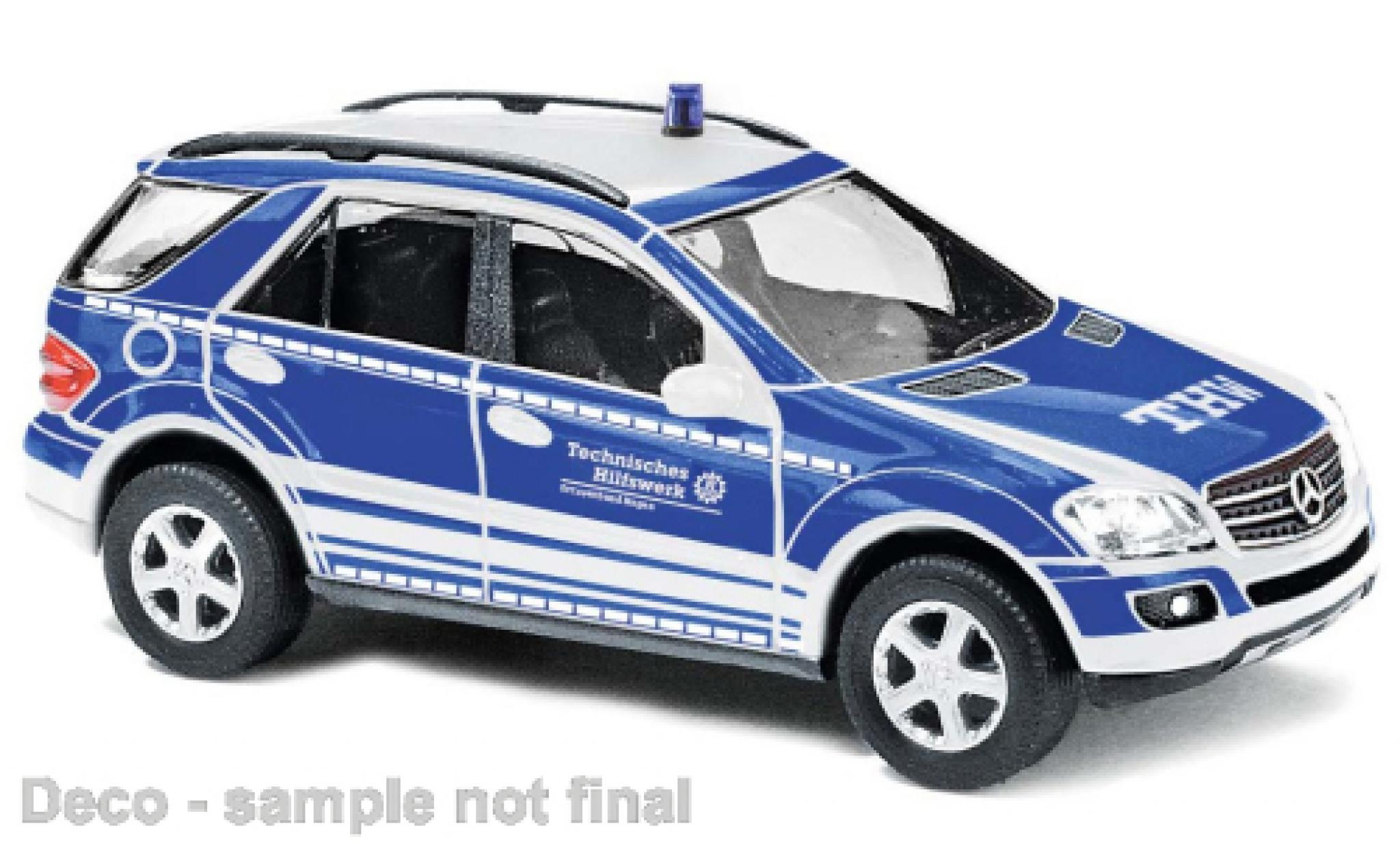 Mercedes CLA 1/87 Busch M-classe Facelift THW Hagen modelauto