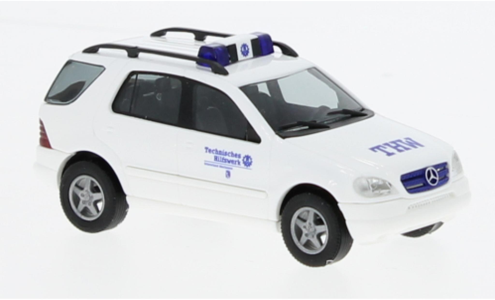 Mercedes CLA 1/87 Busch M-classe THW Oberhausen 1997 modelauto