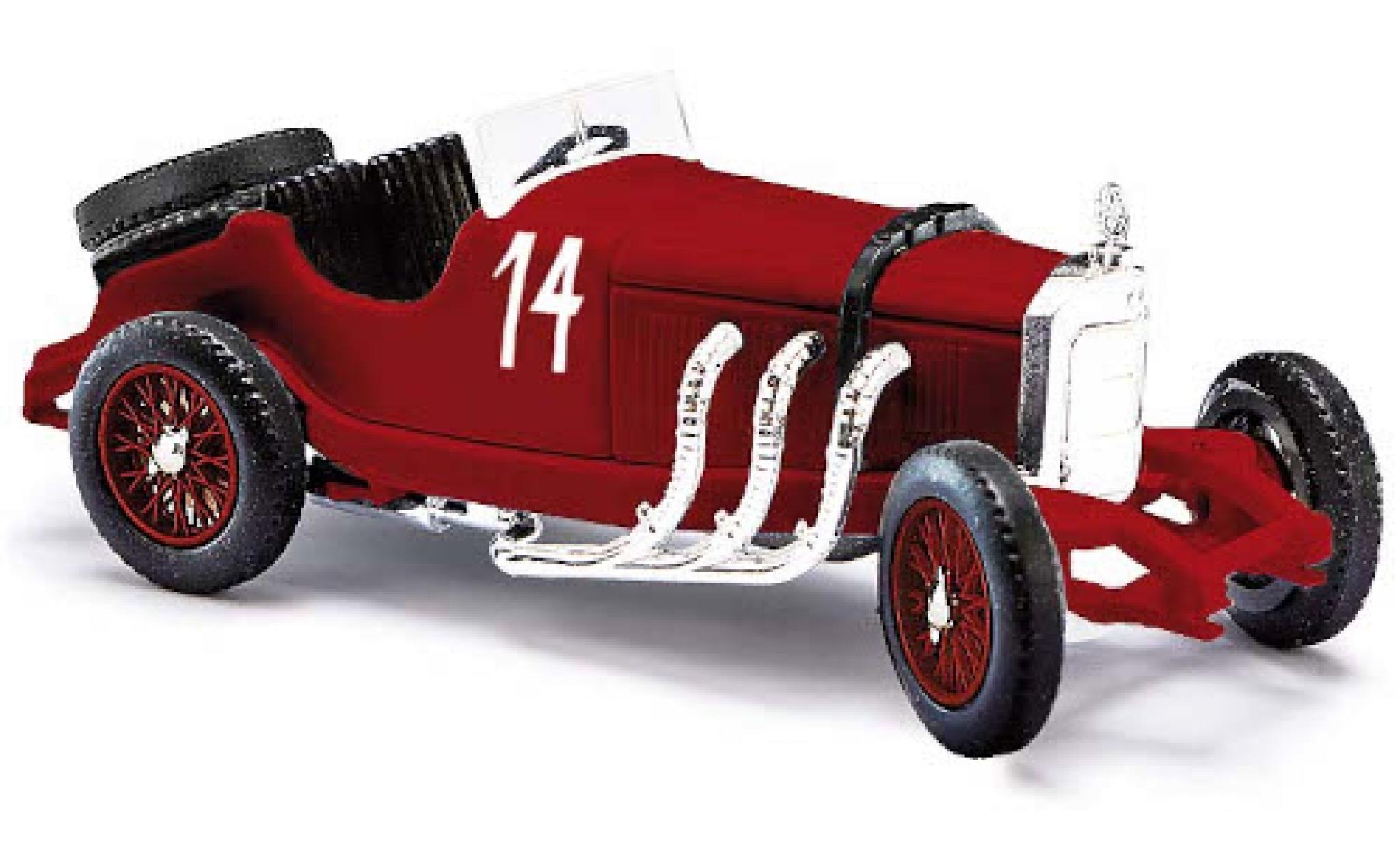 Mercedes SSK 1/87 Busch No.14 Herbstpreis von Zilverinien 1931 modelauto