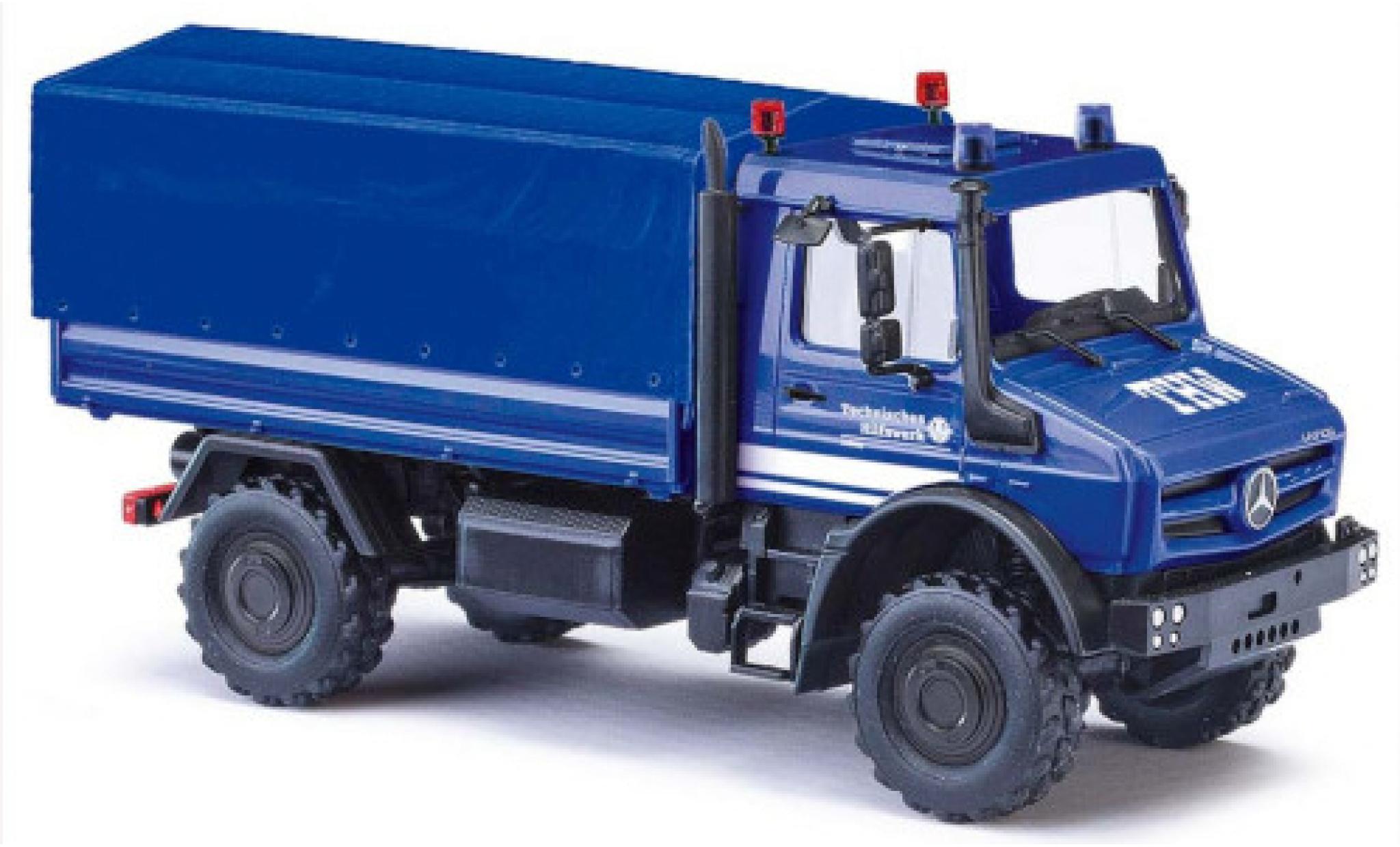 Mercedes Unimog 1/87 Busch U 5023 THW 2014 modelauto