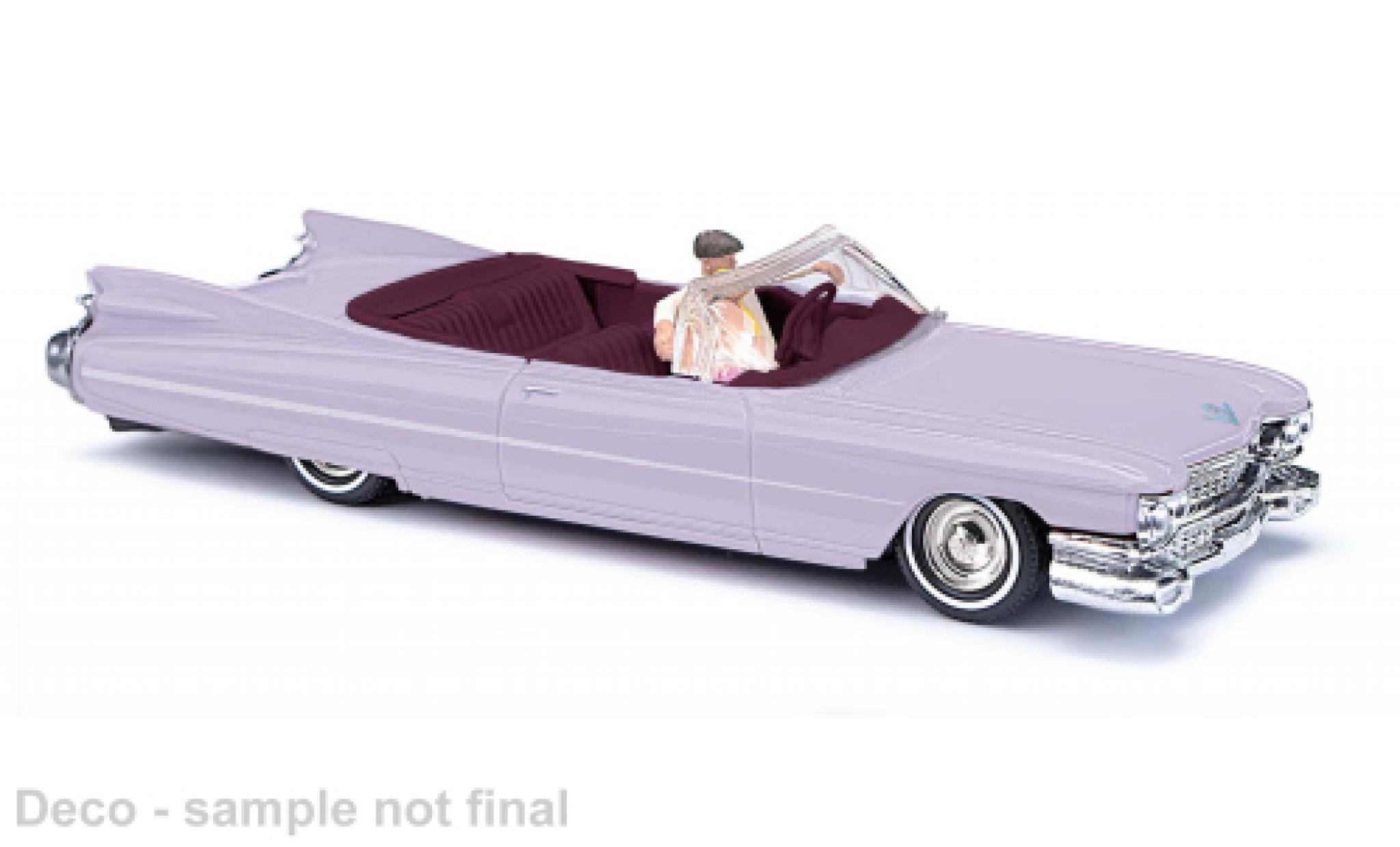 Cadillac Eldorado 1/87 Busch Cabriolet lila 1959 1:87 modelauto