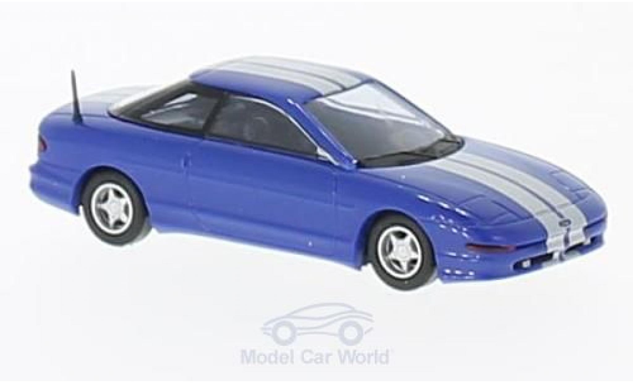 Ford Probe 1/87 Busch 24V blauw/grijs Sport 1994 modelauto
