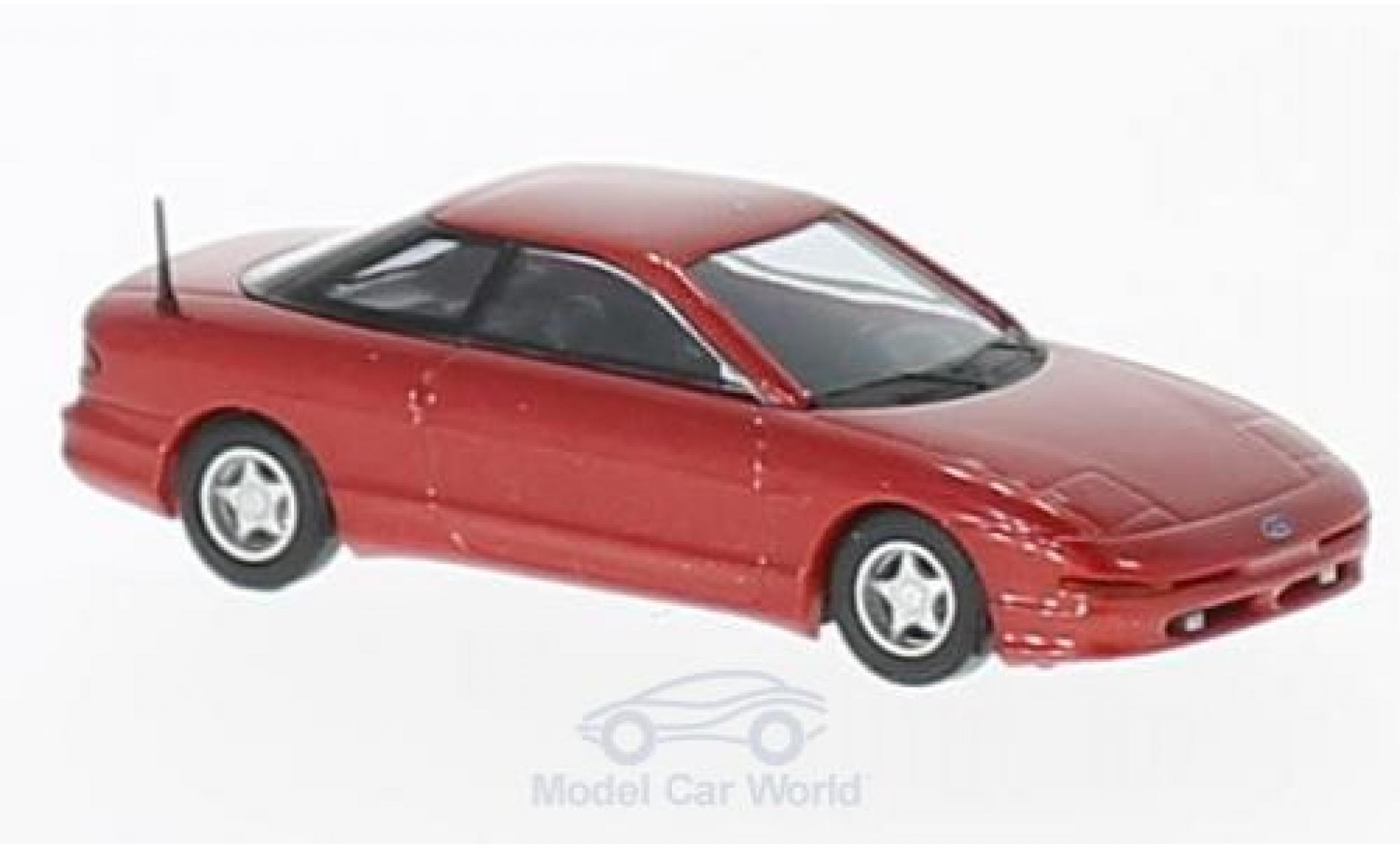 Ford Probe 1/87 Busch 24V metallic rood 1994 modelauto