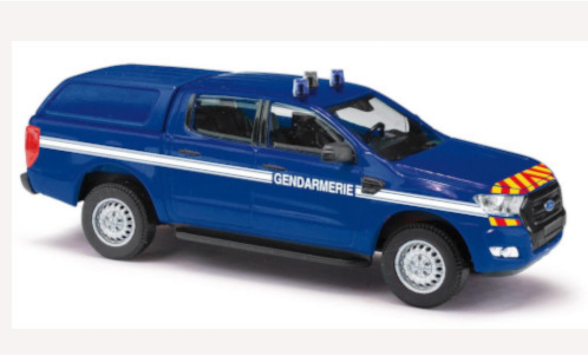 Ford Ranger 1/87 Busch Gendarmerie (F) 2016 mit Hardtop modelauto