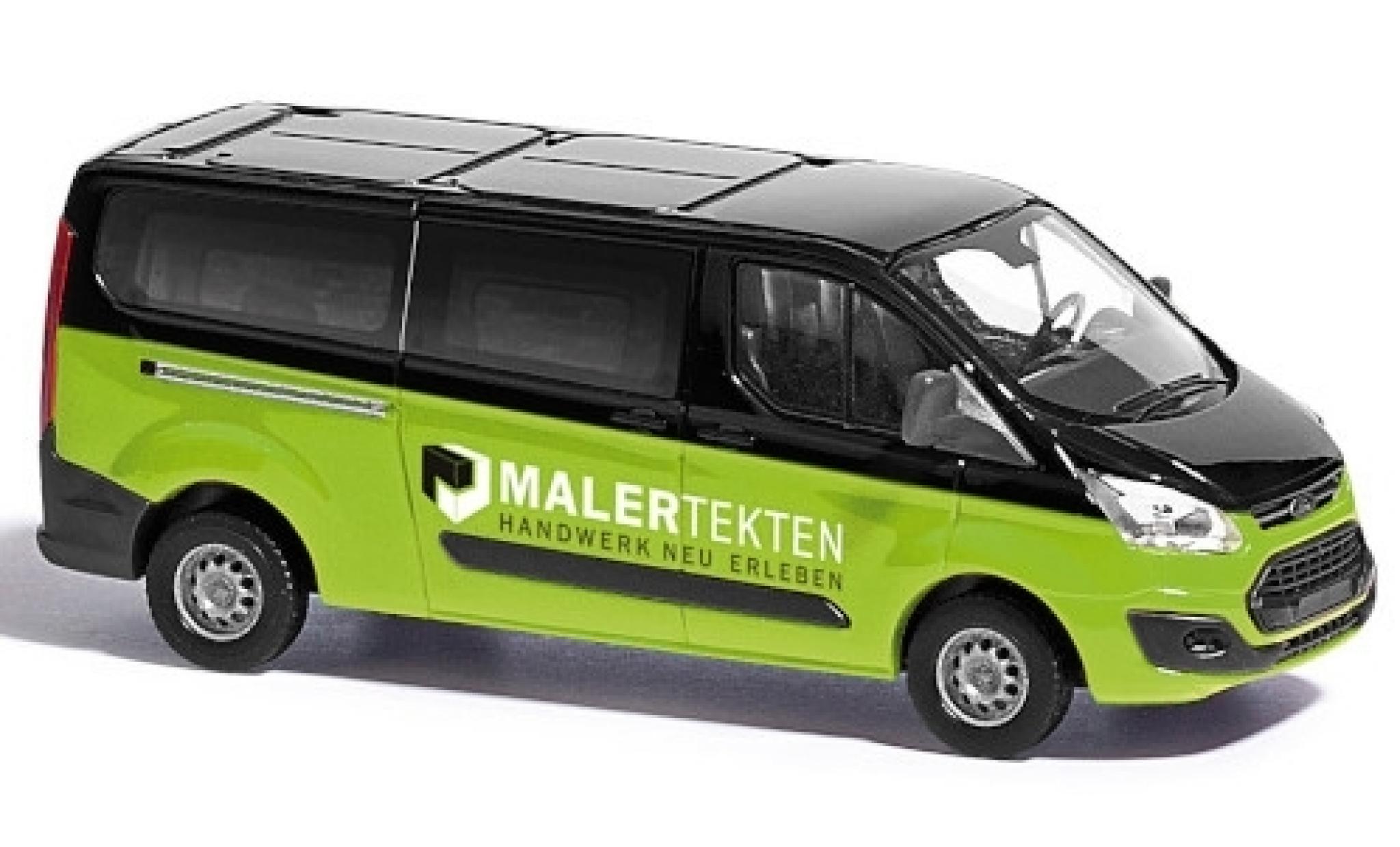 Ford Transit 1/87 Busch Custom Bus Maler Tekten 2012 modelauto