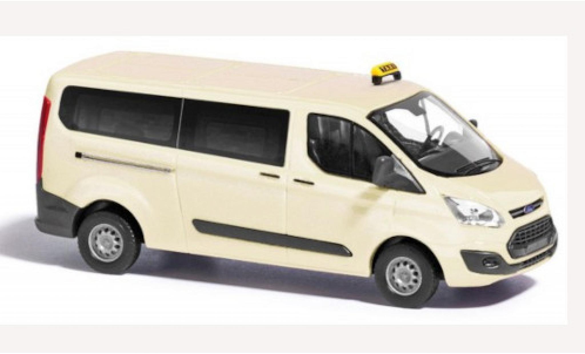 Ford Transit 1/87 Busch Custom Bus Taxi (D) 2012 modelauto