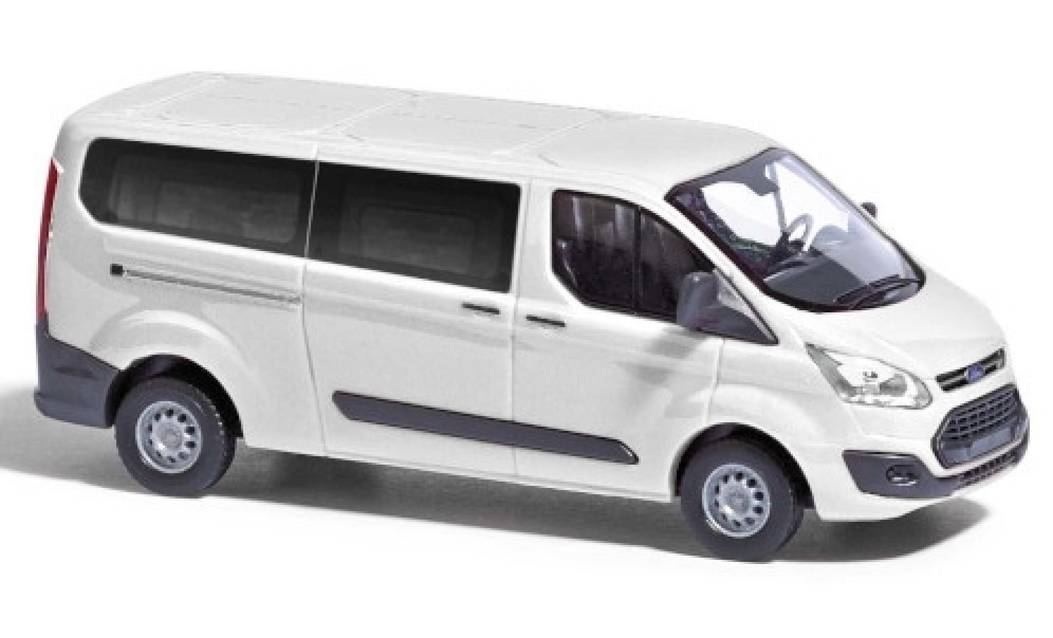 Ford Transit 1/87 Busch Custom wit 2012 bus modelauto