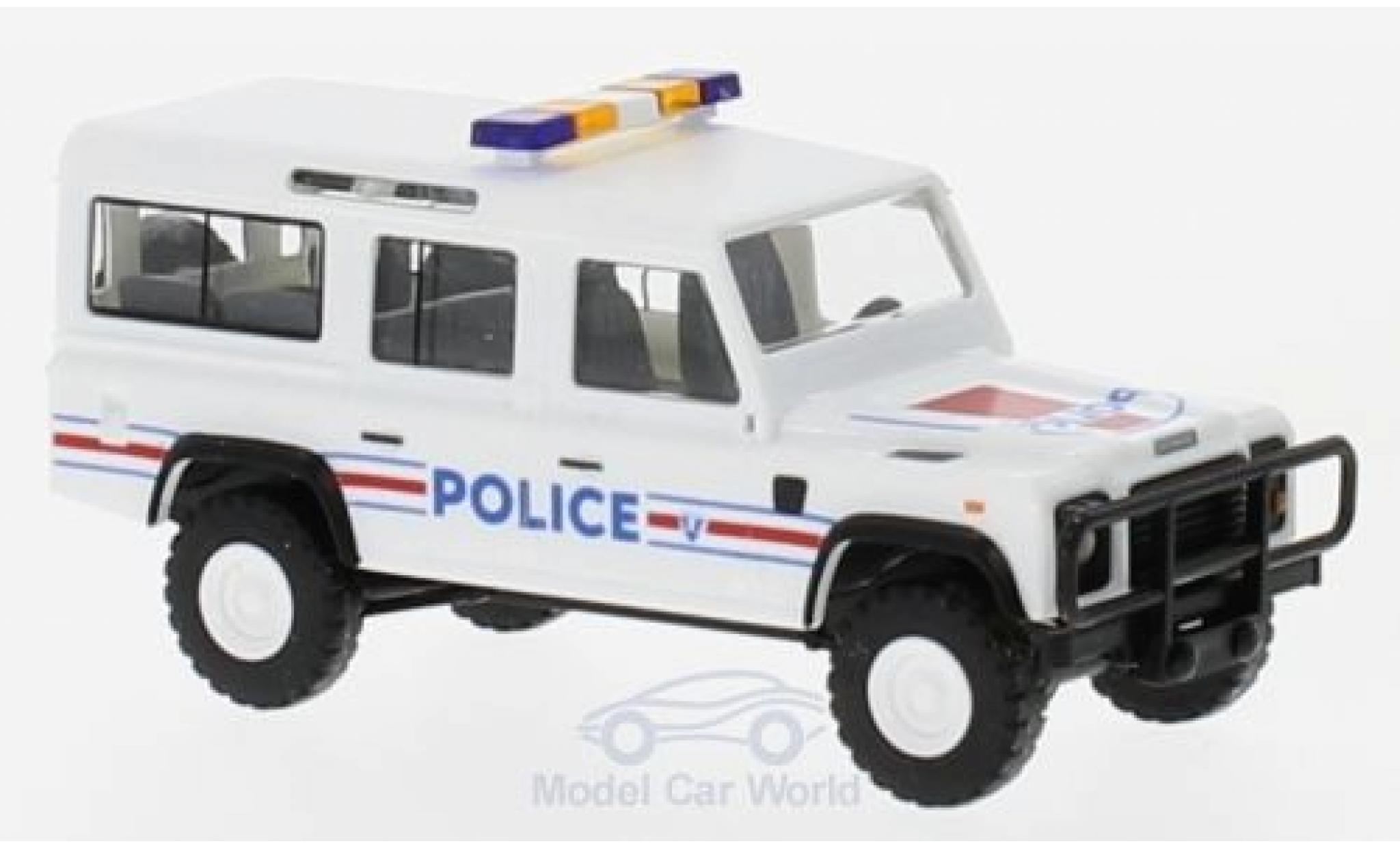 Land Rover Defender 1/87 Busch Politie Frankreich 1983 modelauto