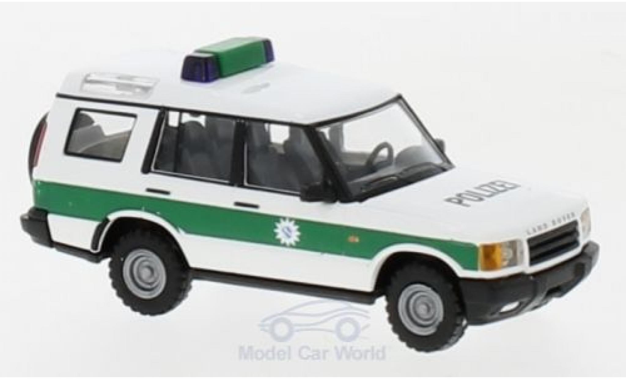 Land Rover Discovery 1/87 Busch Politie Bayern 1998 modelauto