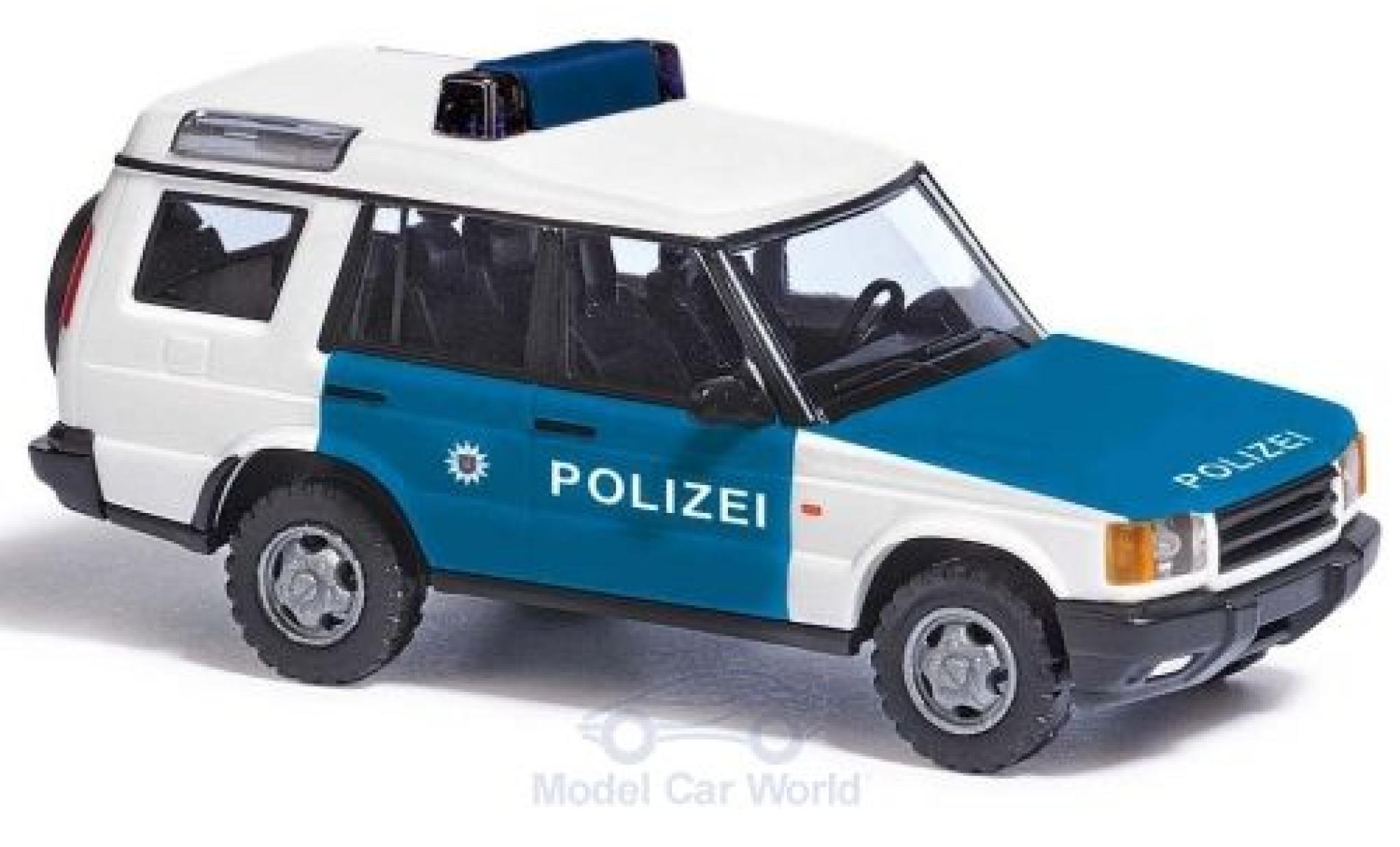 Land Rover Discovery 1/87 Busch Politie Th&uuml;ringen 1998 modelauto