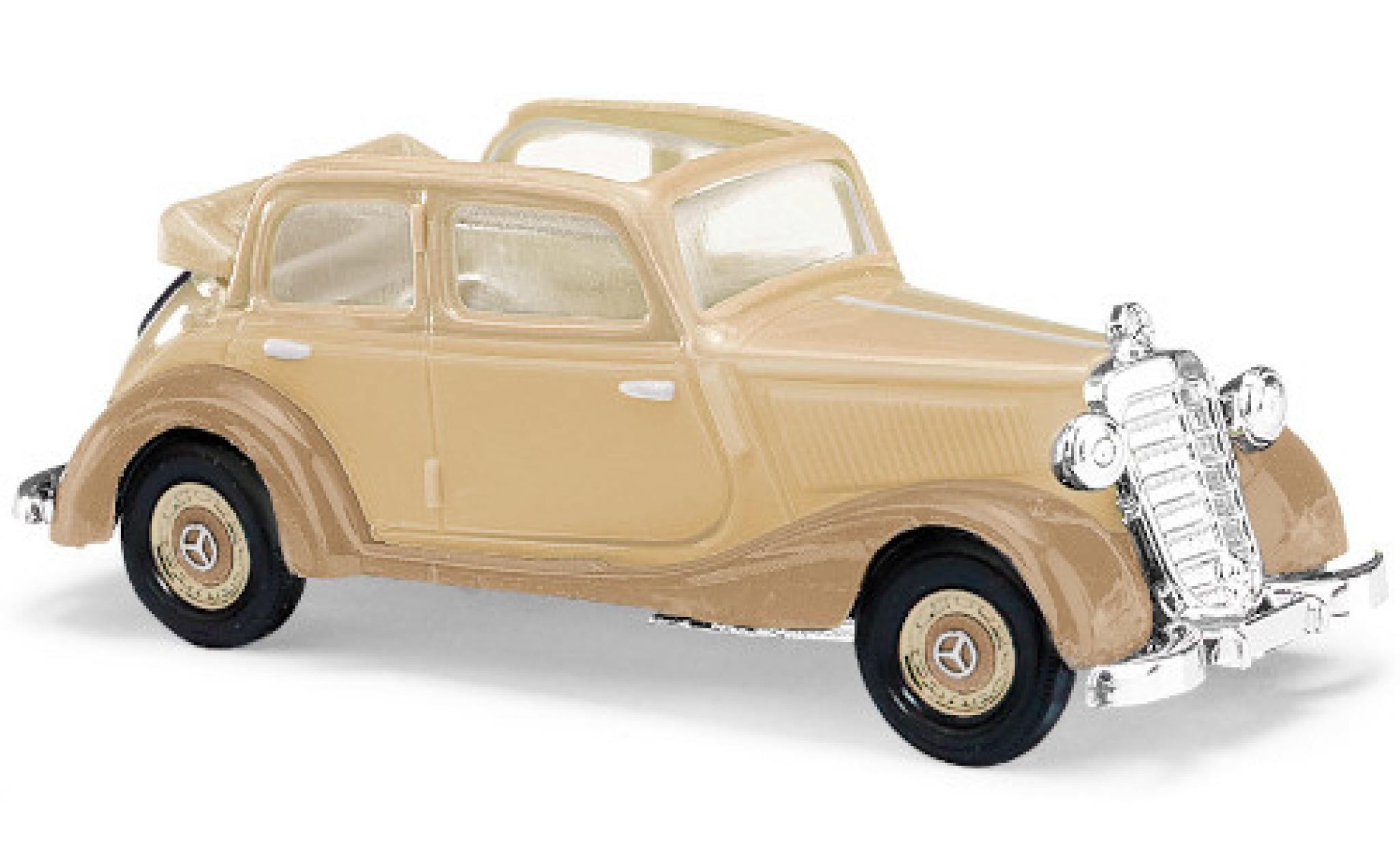 Mercedes 170 1/87 Busch V Cabriolet beige/beige 1936 modelauto