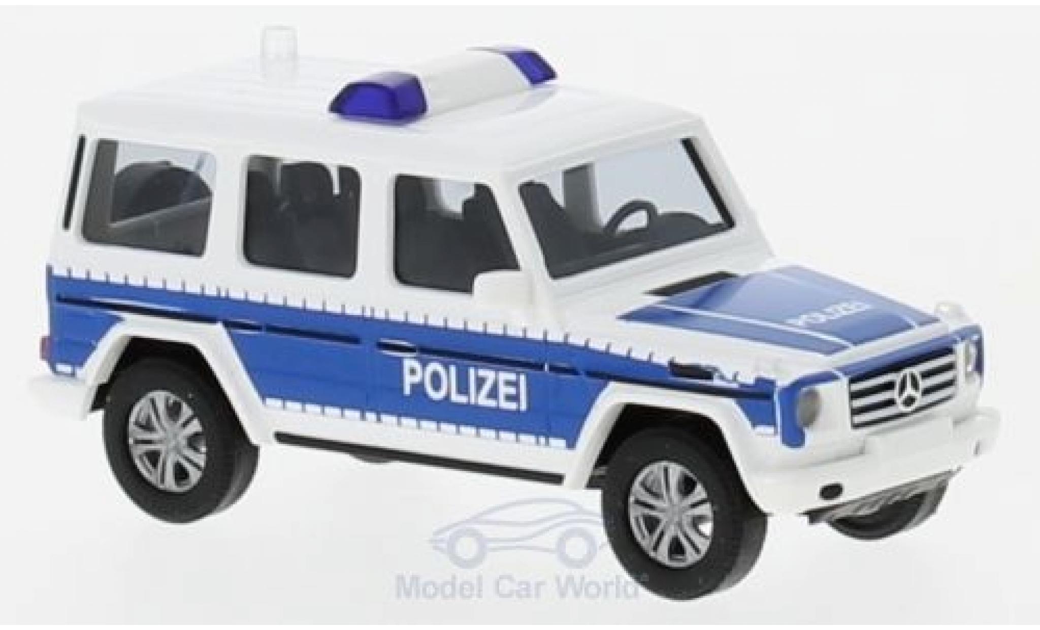 Mercedes Classe G 1/87 Busch Politie Brandenburg 2008 modelauto
