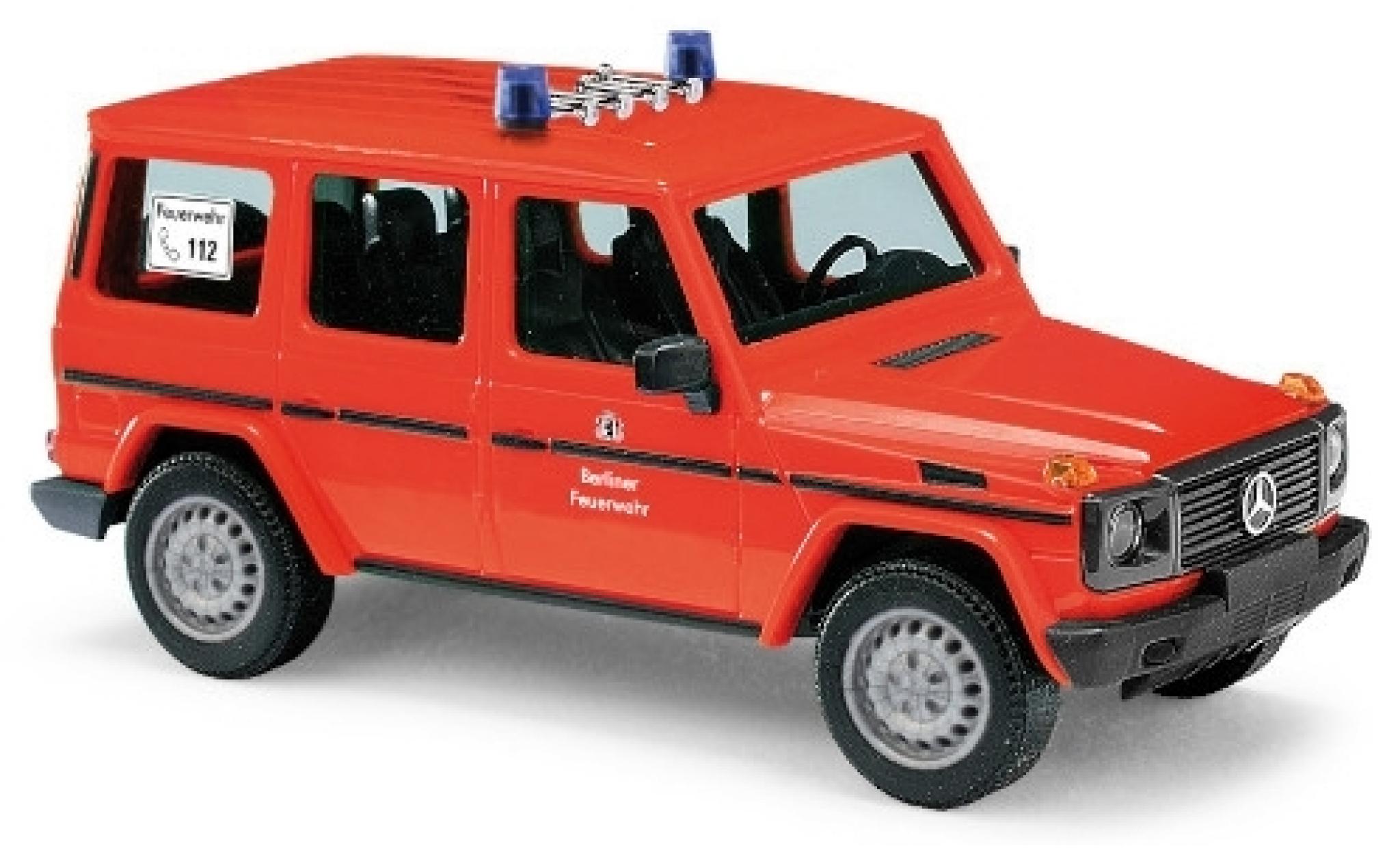 Mercedes Classe G 1/87 Busch (W461) Sedanr Brandweer modelauto