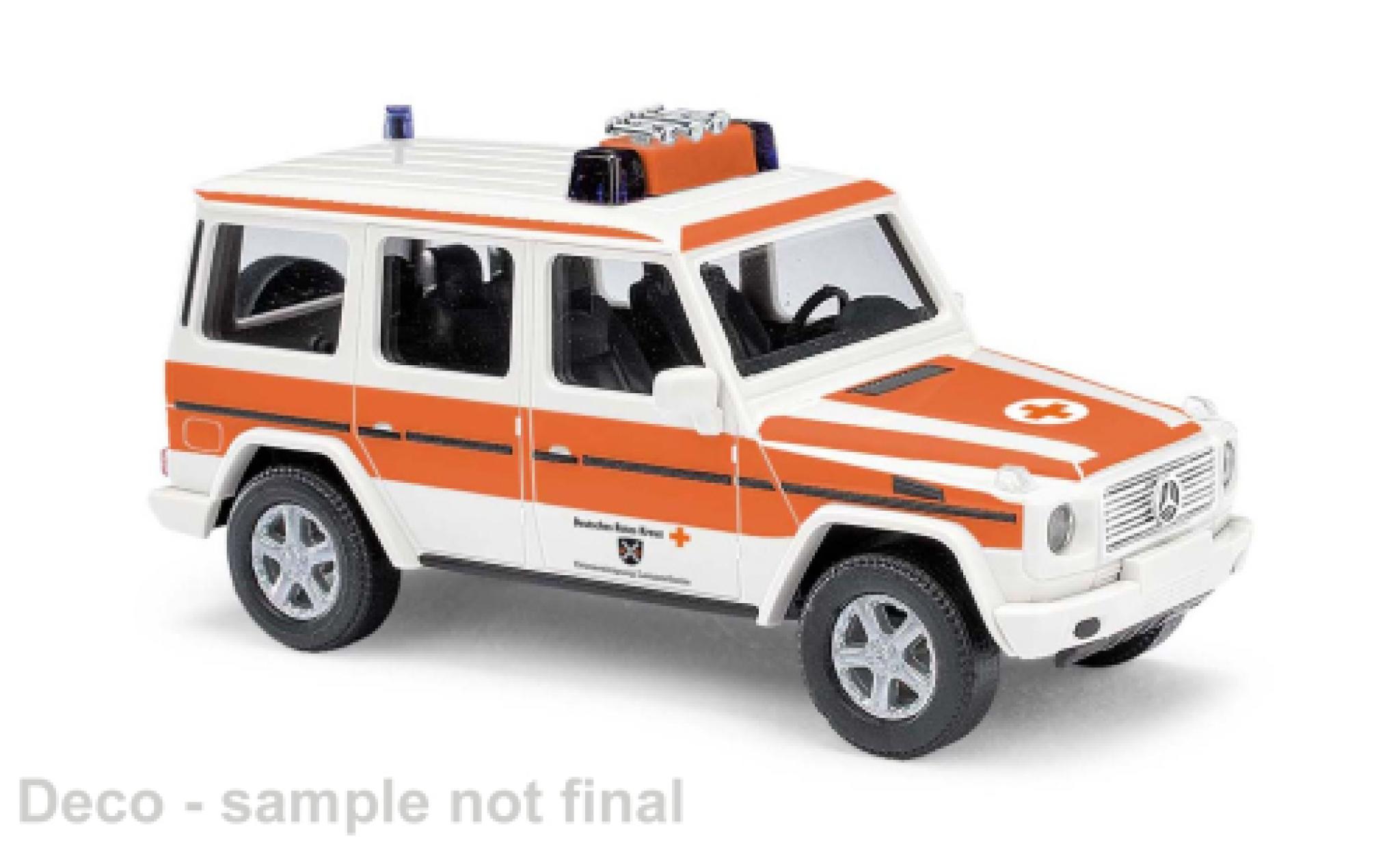 Mercedes Classe G 1/87 Busch (W463) DRK Lampertheim 1990 1:87 modelauto