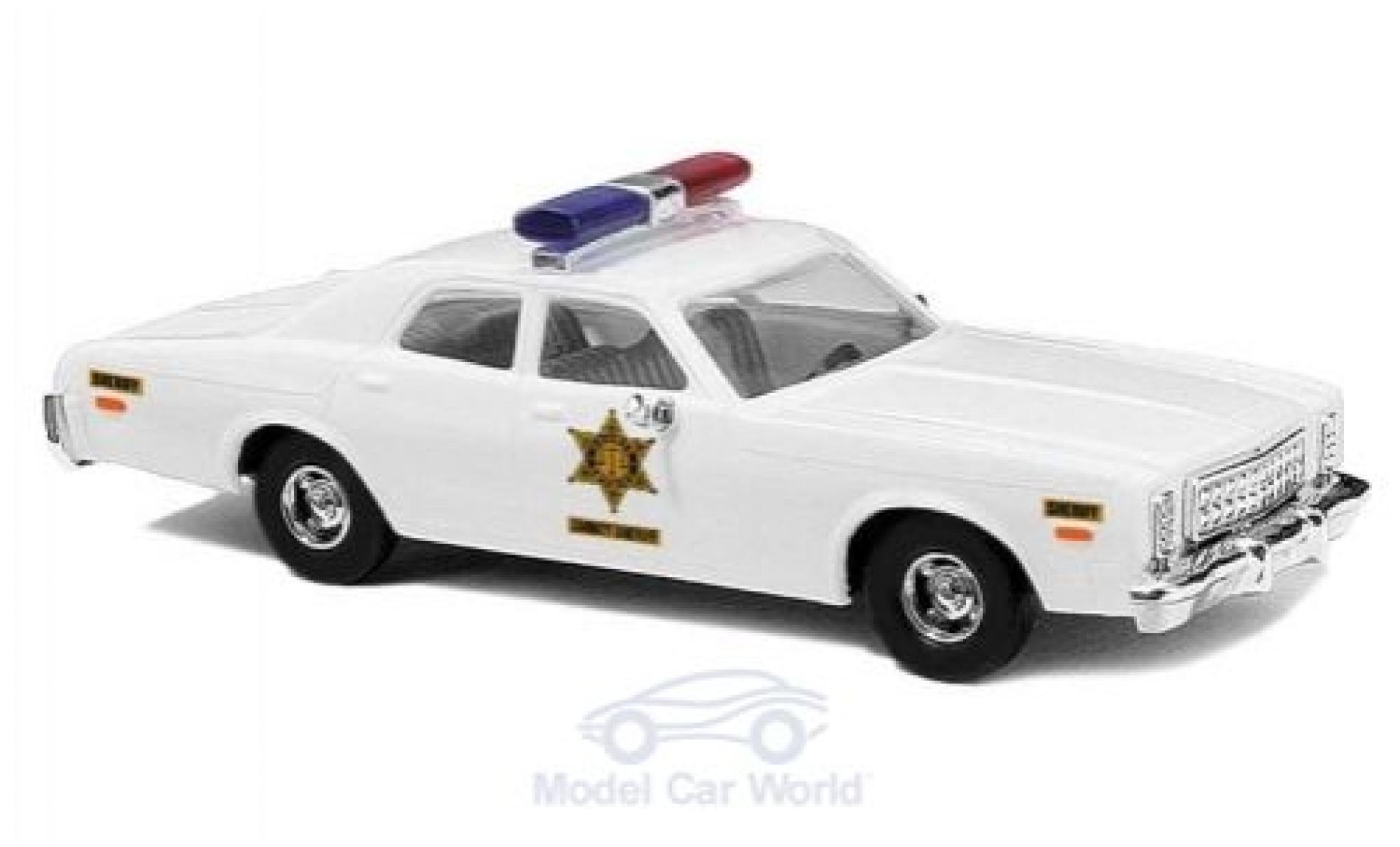 Plymouth Fury 1/87 Busch Sheriff 1976 modelauto