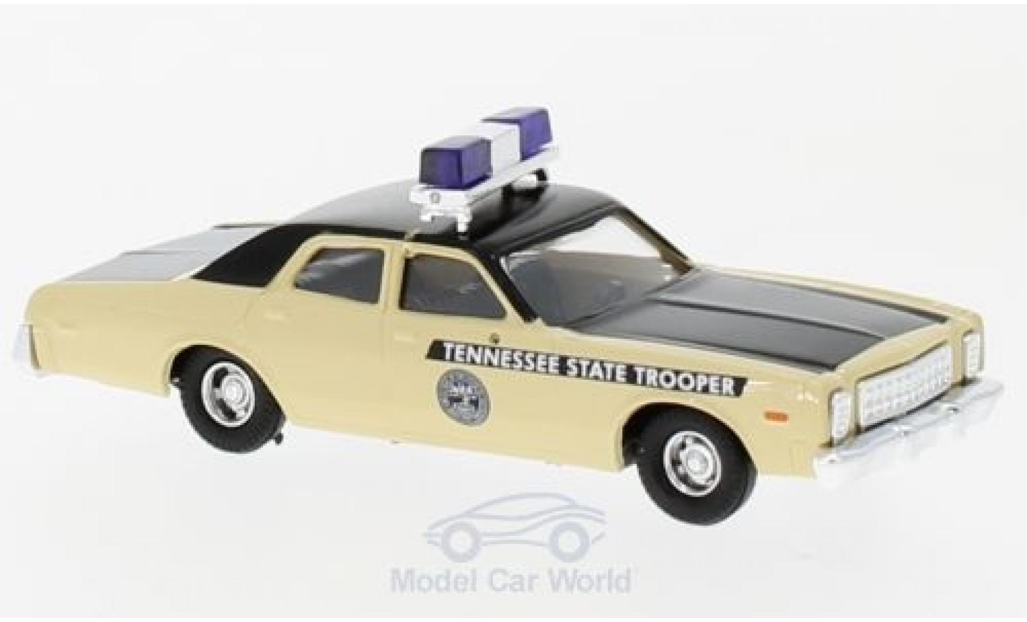 Plymouth Fury 1/87 Busch Tennessee State Trooper 1976 modelauto