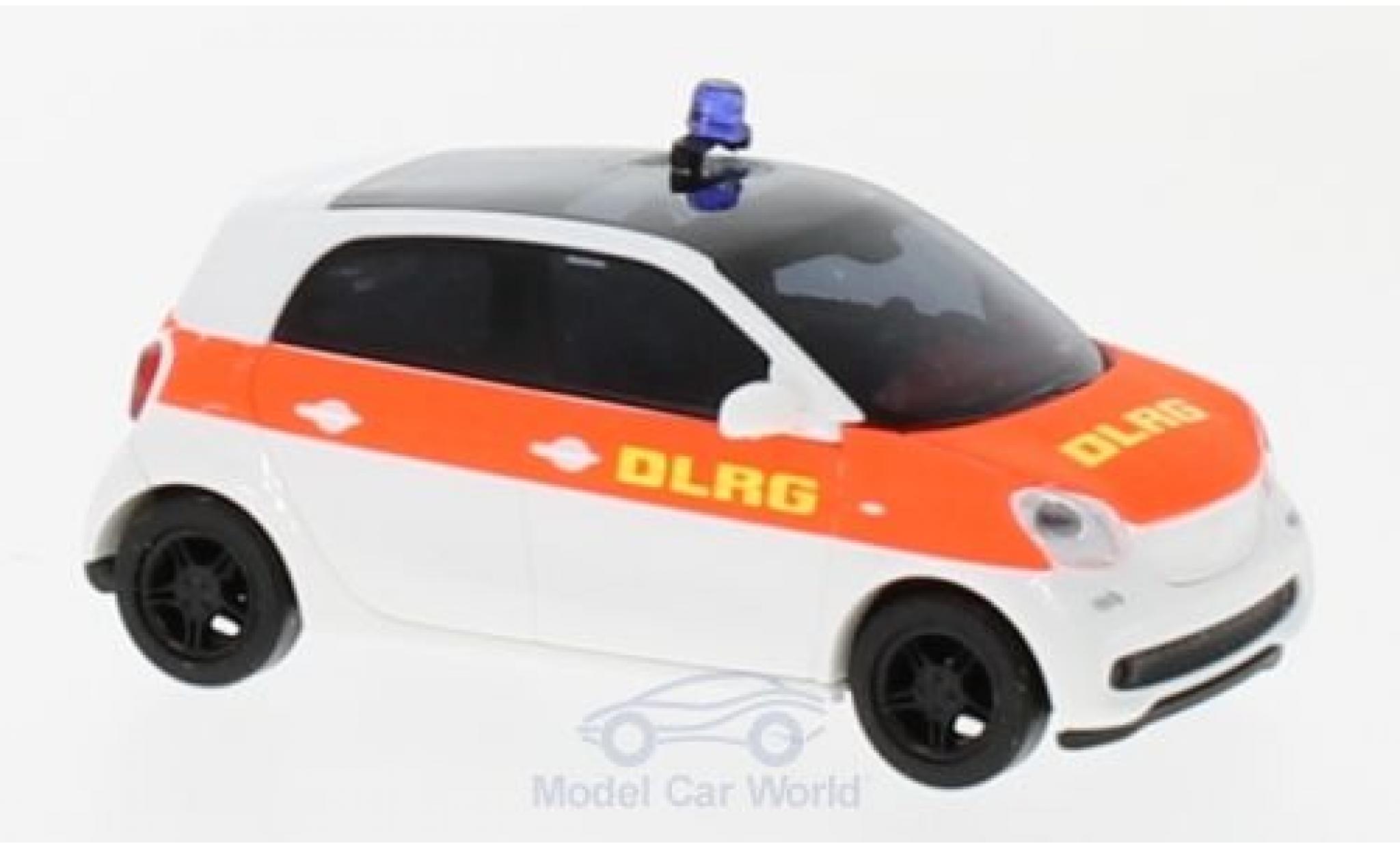 Smart ForFour 1/87 Busch Forfour DLRG 2014 modelauto
