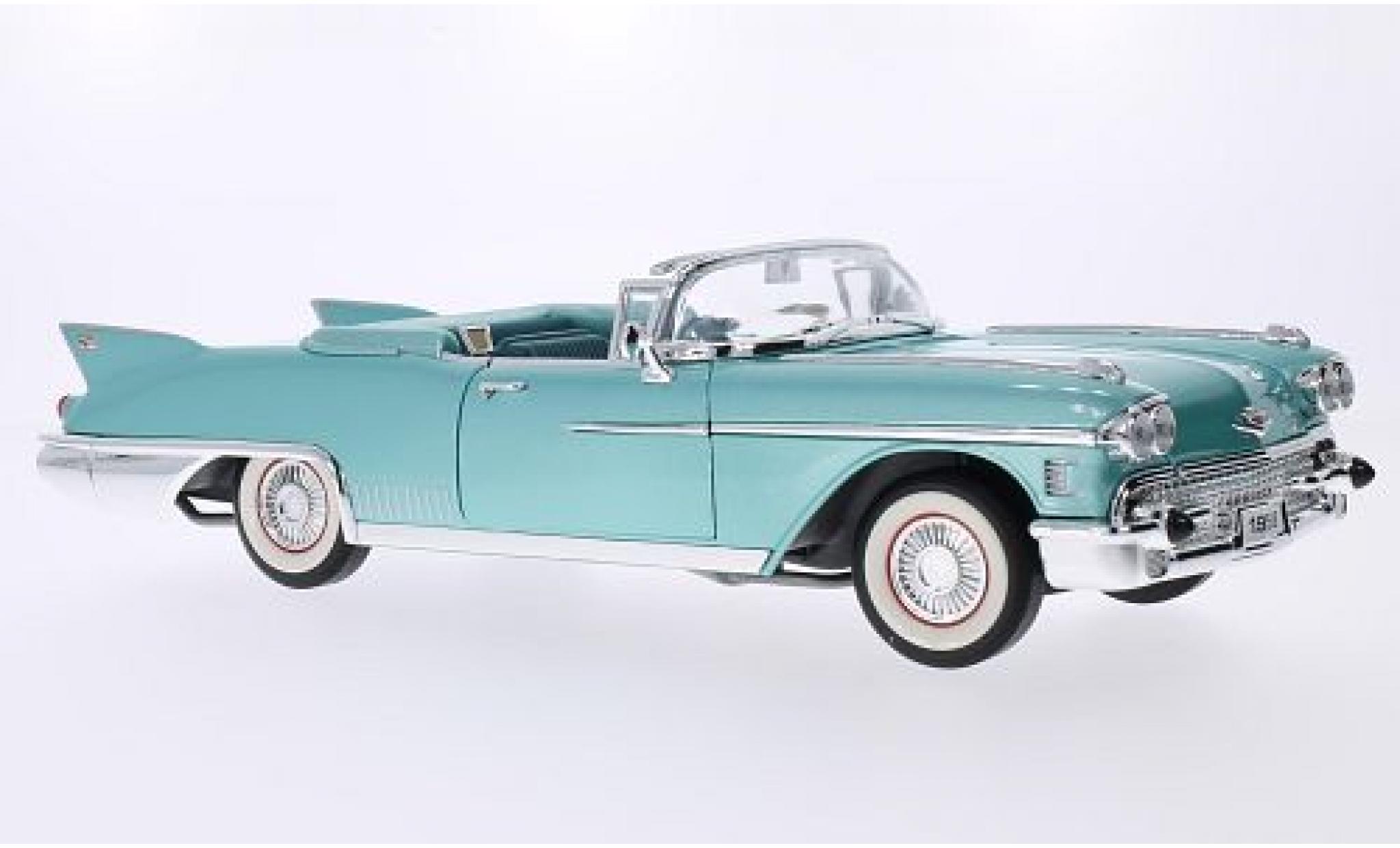 Cadillac Eldorado 1/18 Lucky Die Cast Biarr turquoise Lucky Die Cas 1:18 modelauto