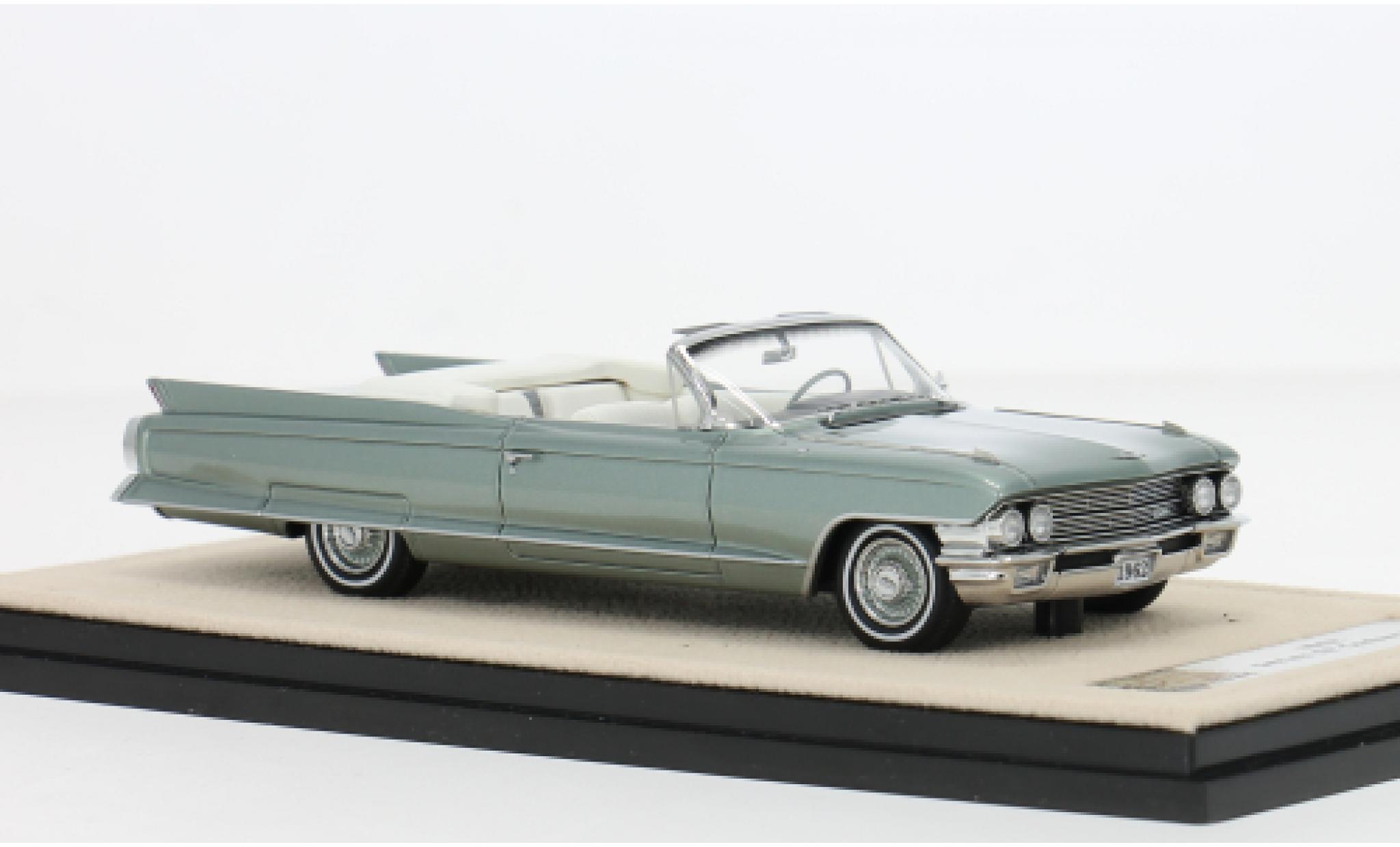 Cadillac Series 62 1/43 Stamp Models Cabriolet groen 1962 1:43 modelauto