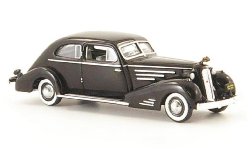 Cadillac V16 1/87 Ricko Aerodynamic Coupe zwart 1934 modelauto