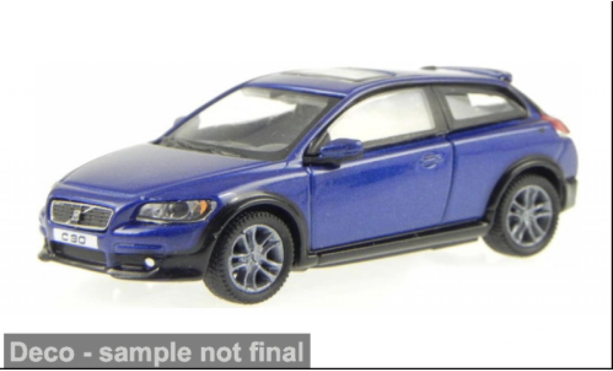 Volvo C30 1/43 Cararama blauw 1:43 modelauto