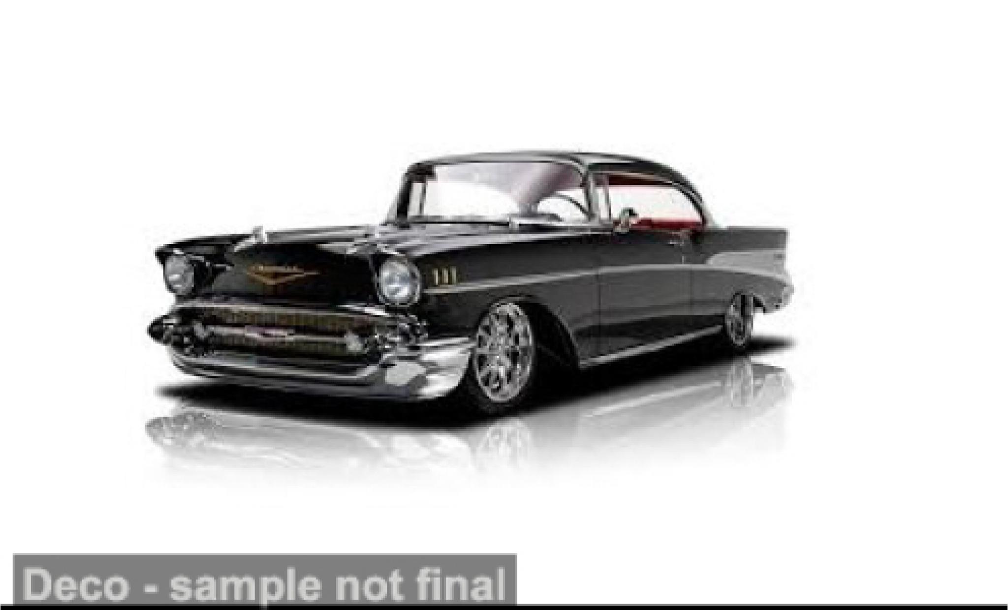 Chevrolet Bel Air 1/18 Maisto zwart 1957 1:18 modelauto