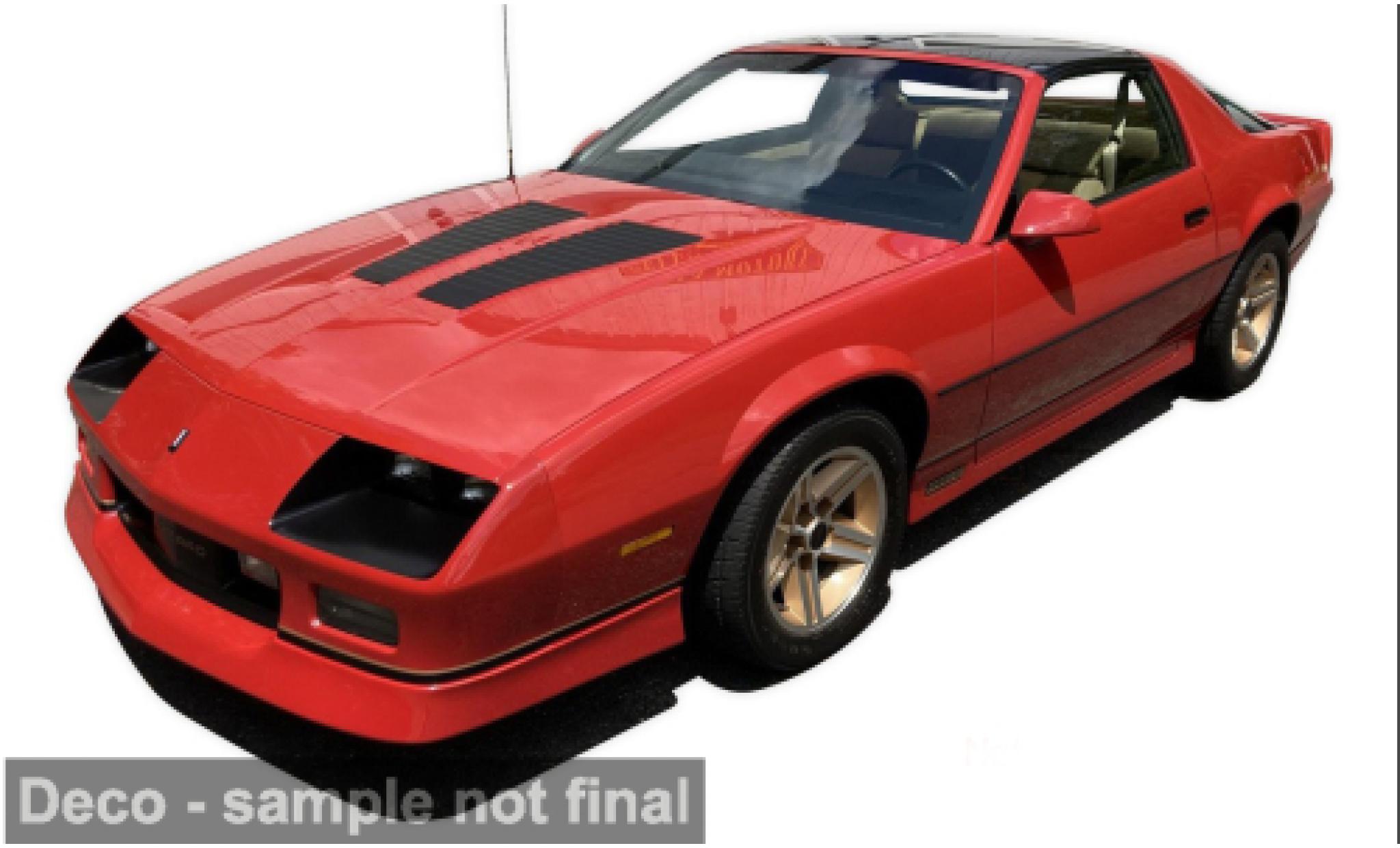 Chevrolet Camaro 1/18 Sun Star IROC rood 1:18 modelauto