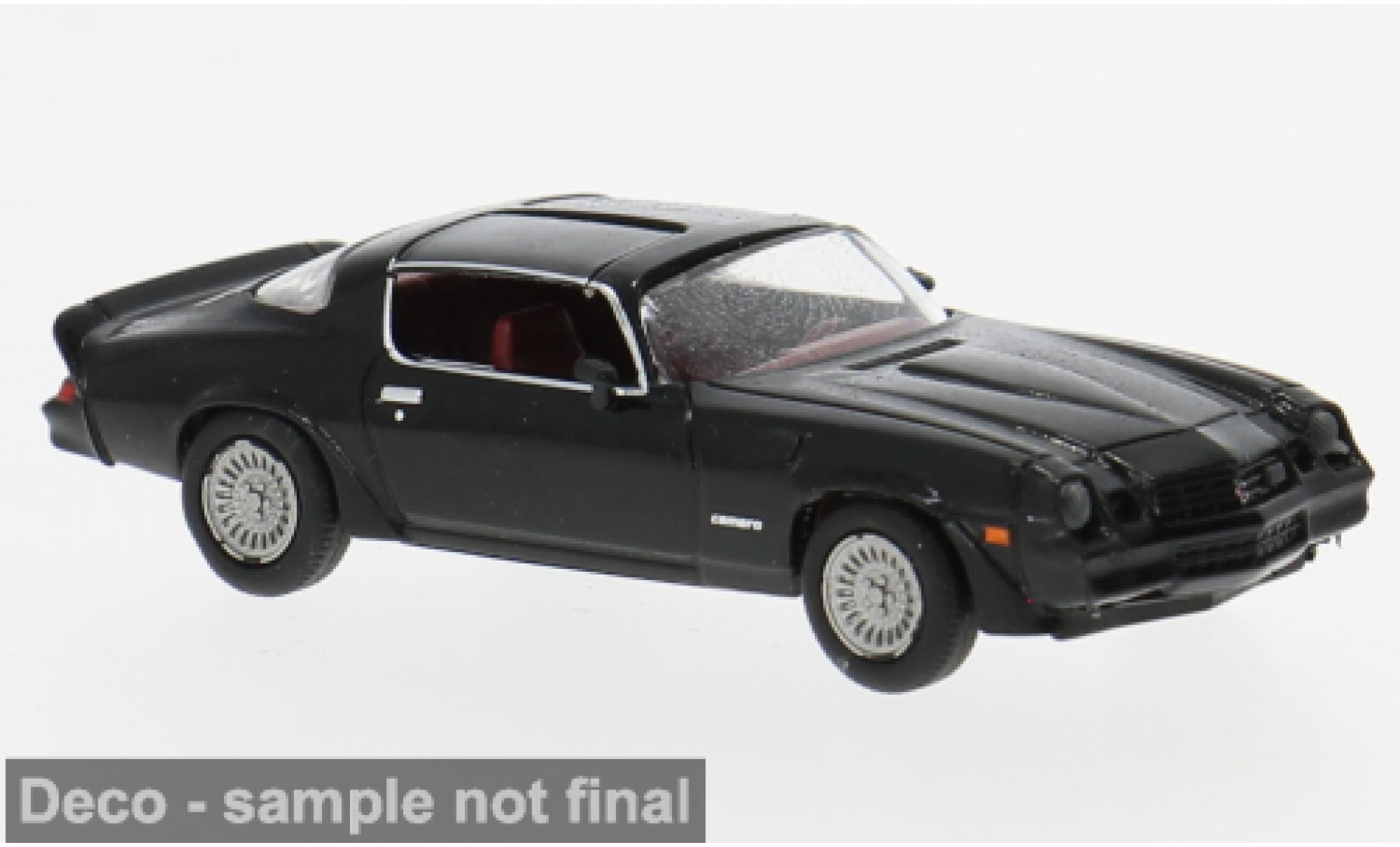 Chevrolet Camaro 1/87 Brekina zwart 1980 1:87 modelauto