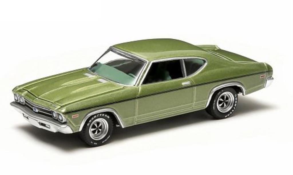 Chevrolet Chevelle 1/64 Greenlight Copo grun 1969 modelauto