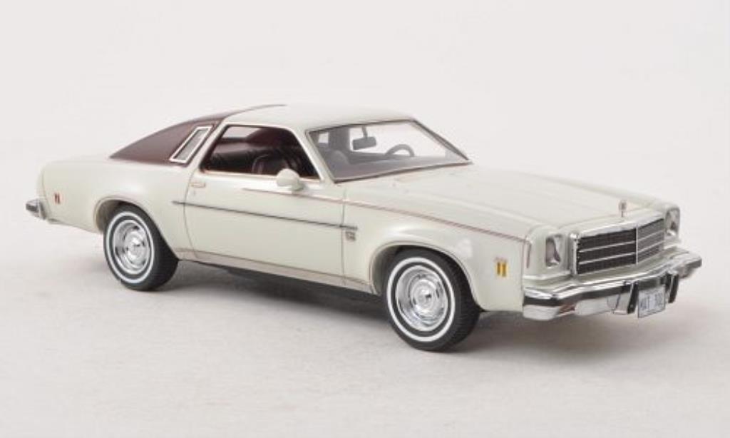 Chevrolet Chevelle 1/43 Matrix Malibu Hardtop wit/rood modelauto