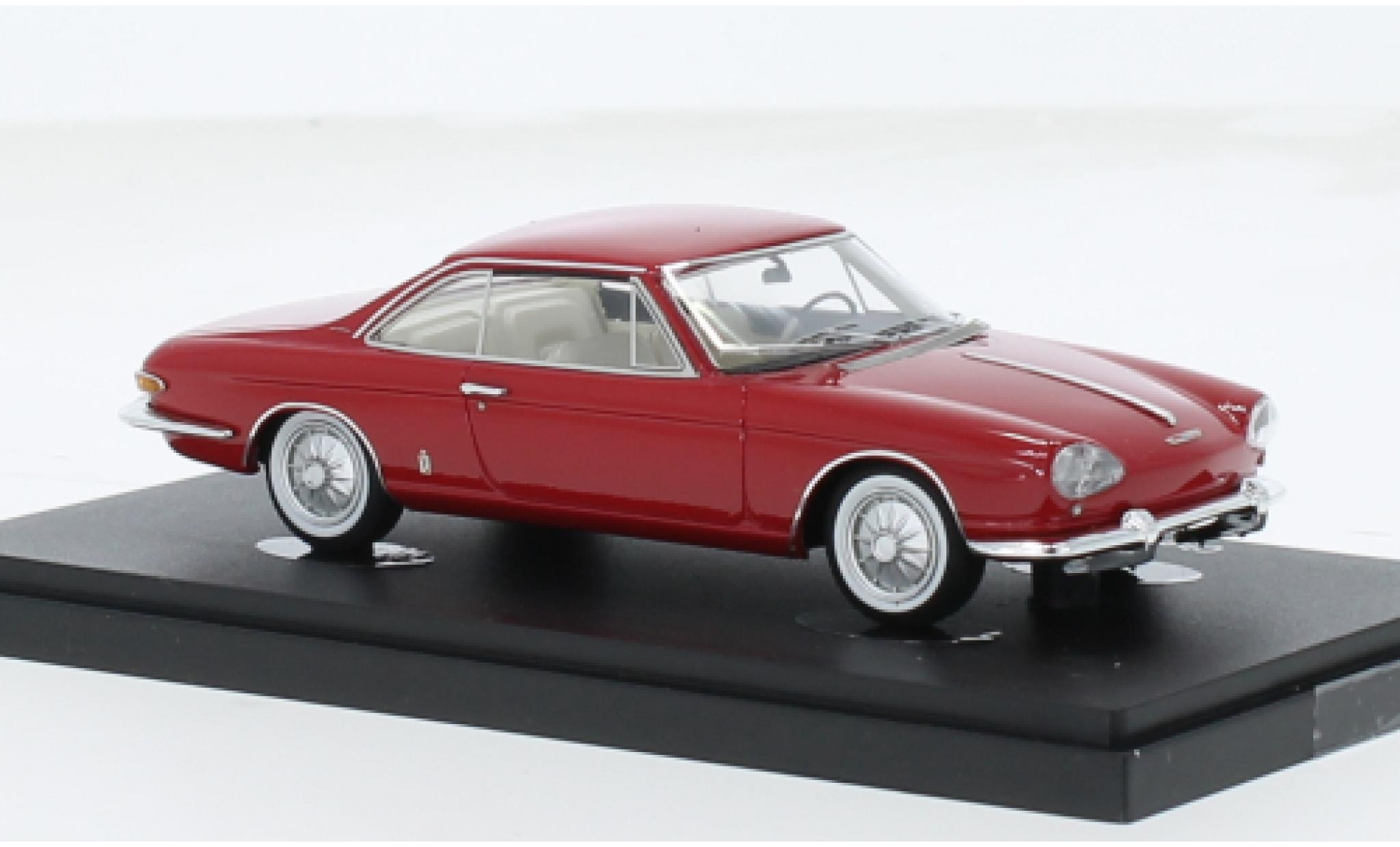Chevrolet Corvair 1/43 AutoCult Coupe Pininfarina rood 1962 1:43 Autocult/Avenue 43 modelauto