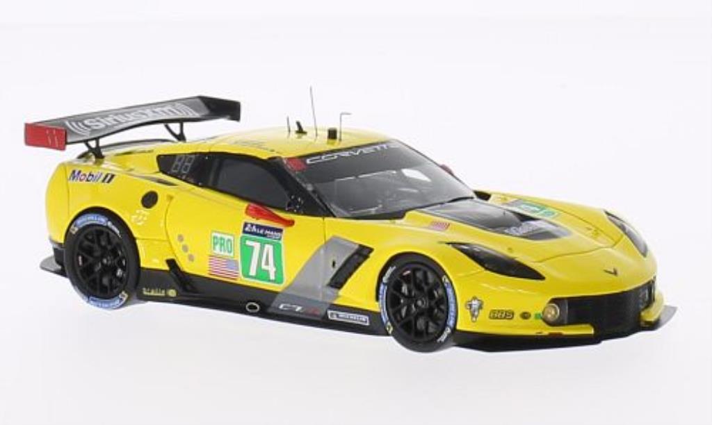 Chevrolet Corvette C7 1/43 Spark C7 C7.R No.74 Racing 24h Le Mans 2014 /R.Westbrook modelauto