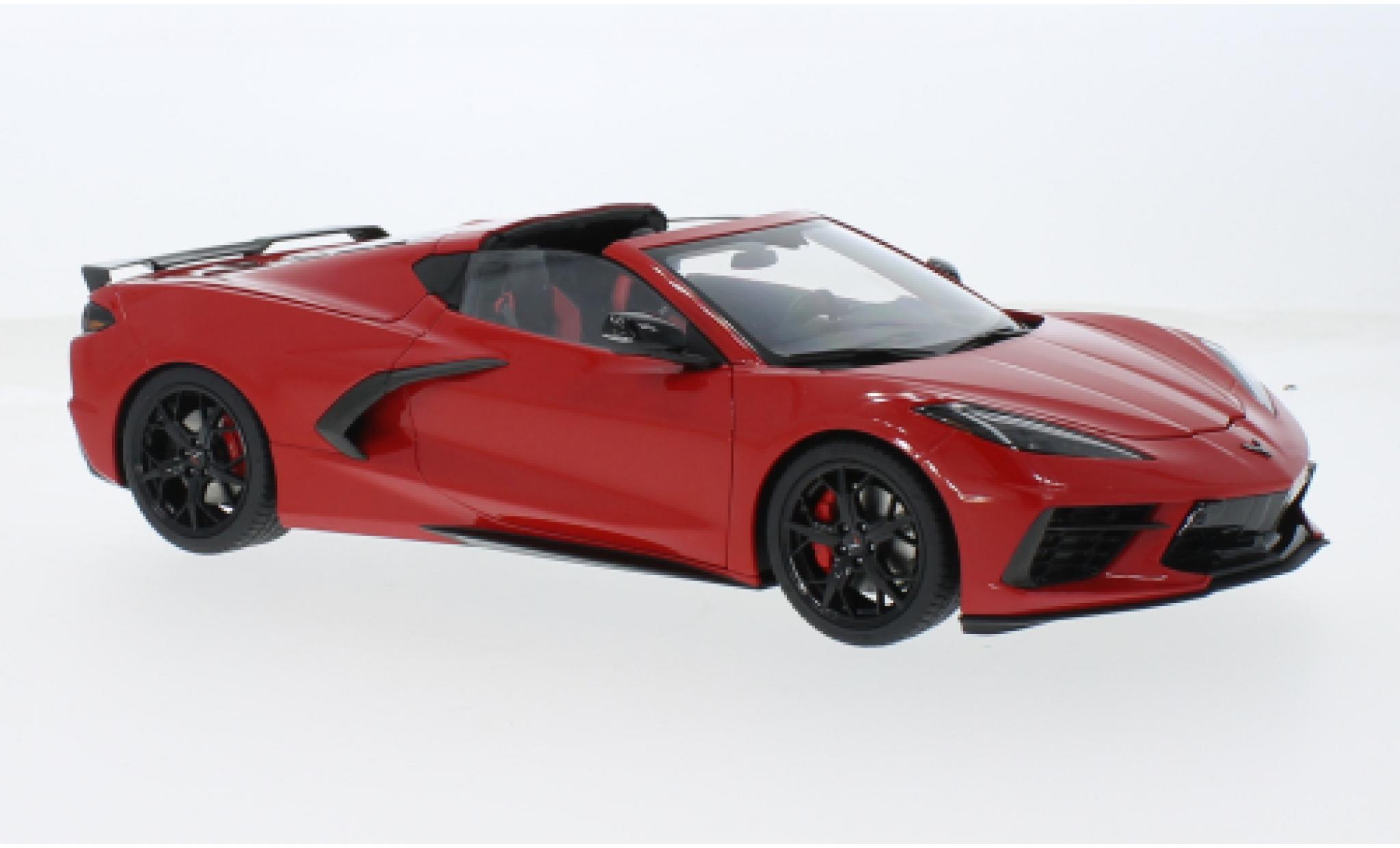 Chevrolet Corvette 1/18 AUTOart (C8) Stingray Z51 rood 2020 1:18 modelauto