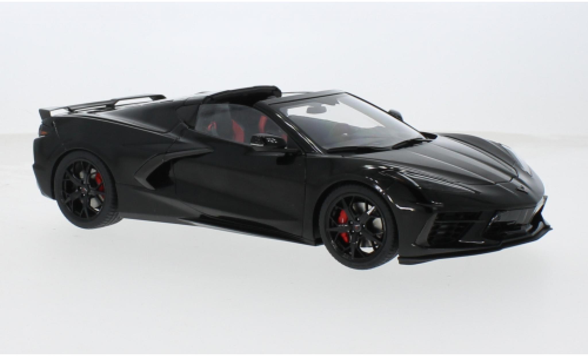Chevrolet Corvette 1/18 AUTOart (C8) Stingray Z51 zwart 1:18 modelauto