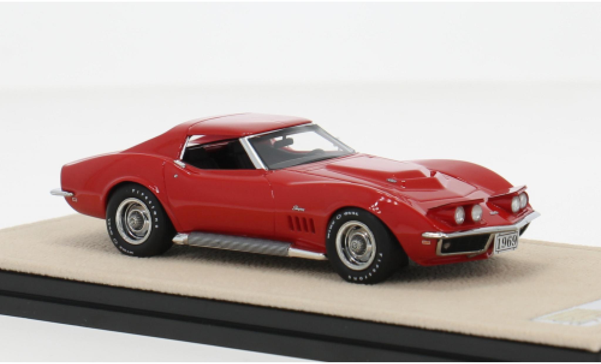 Chevrolet Corvette 1/43 Stamp Models L88 rood 1969 1:43 modelauto