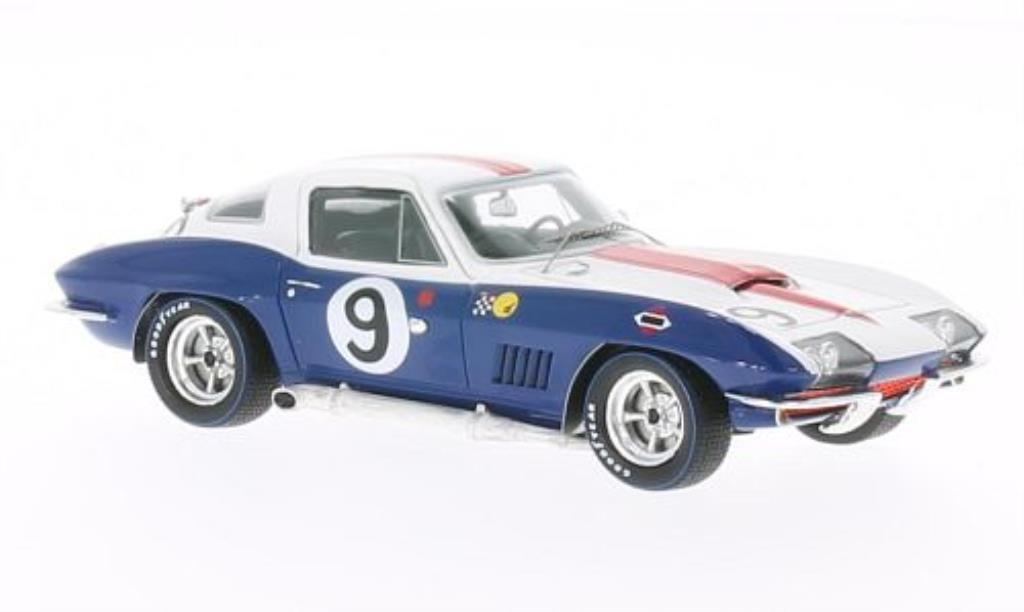 Chevrolet Corvette C2 1/43 Spark C2 No.9 24h Le Mans 1967 /D.Guldstrand modelauto