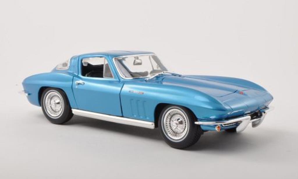 Chevrolet Corvette C2 1/18 Maisto C2 blauw 1965 modelauto