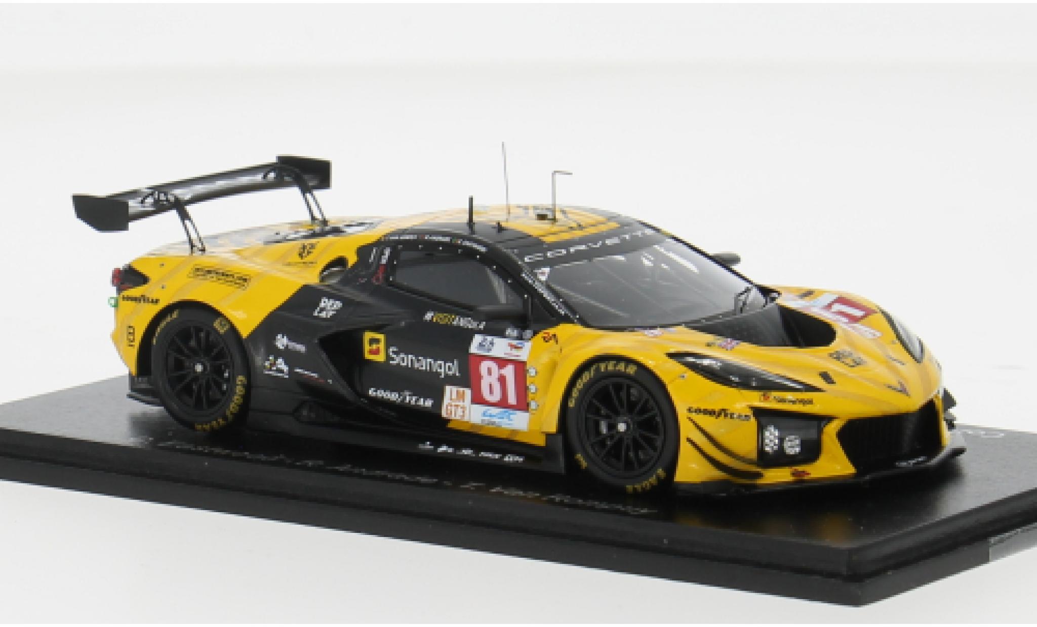 Chevrolet Corvette 1/43 Spark Z06 G #81 1:43 modelauto